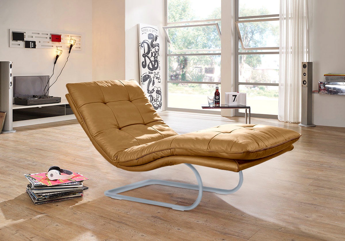 W.SCHILLIG Relaxliege "daily dreams", in Waffelkissen-Optik, wahlweise mit günstig online kaufen