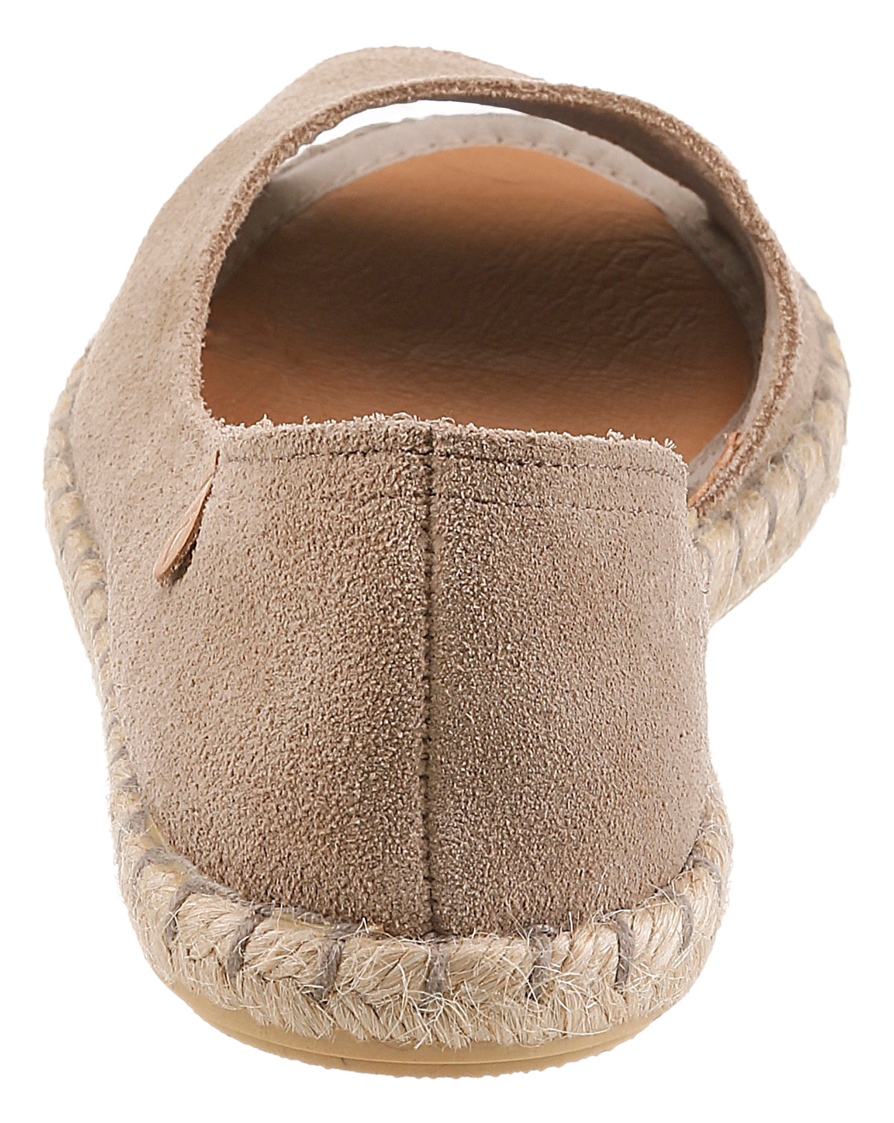 VERBENAS Espadrille »CRUZ SERRAJE«  Sommerschuh, Flat, Slipper, Ballerina in asymmetrischem Look