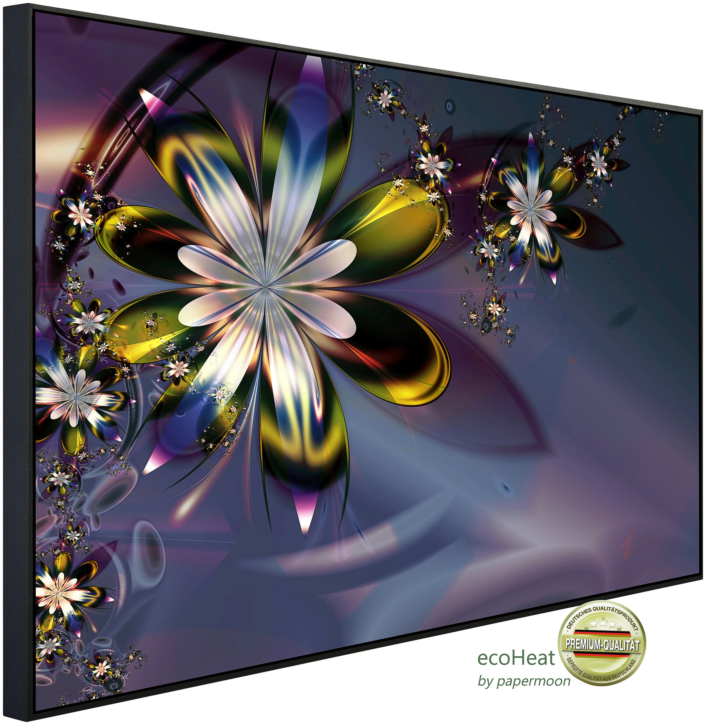 Papermoon Infrarotheizung »Abstrakt Blumen«, sehr angenehme Strahlungswärme günstig online kaufen