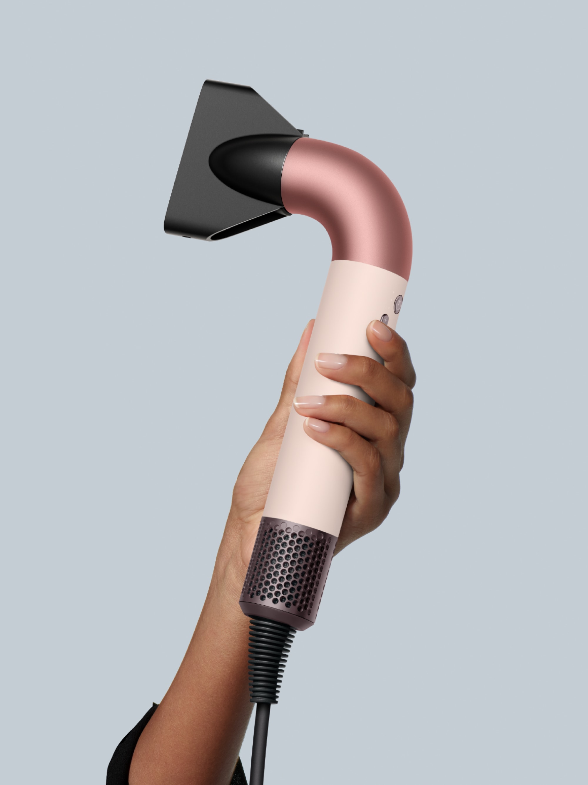 DYSON Haartrockner »Dyson Supersonic r™ straight + wavy in Ceramic Pink/Roségold«