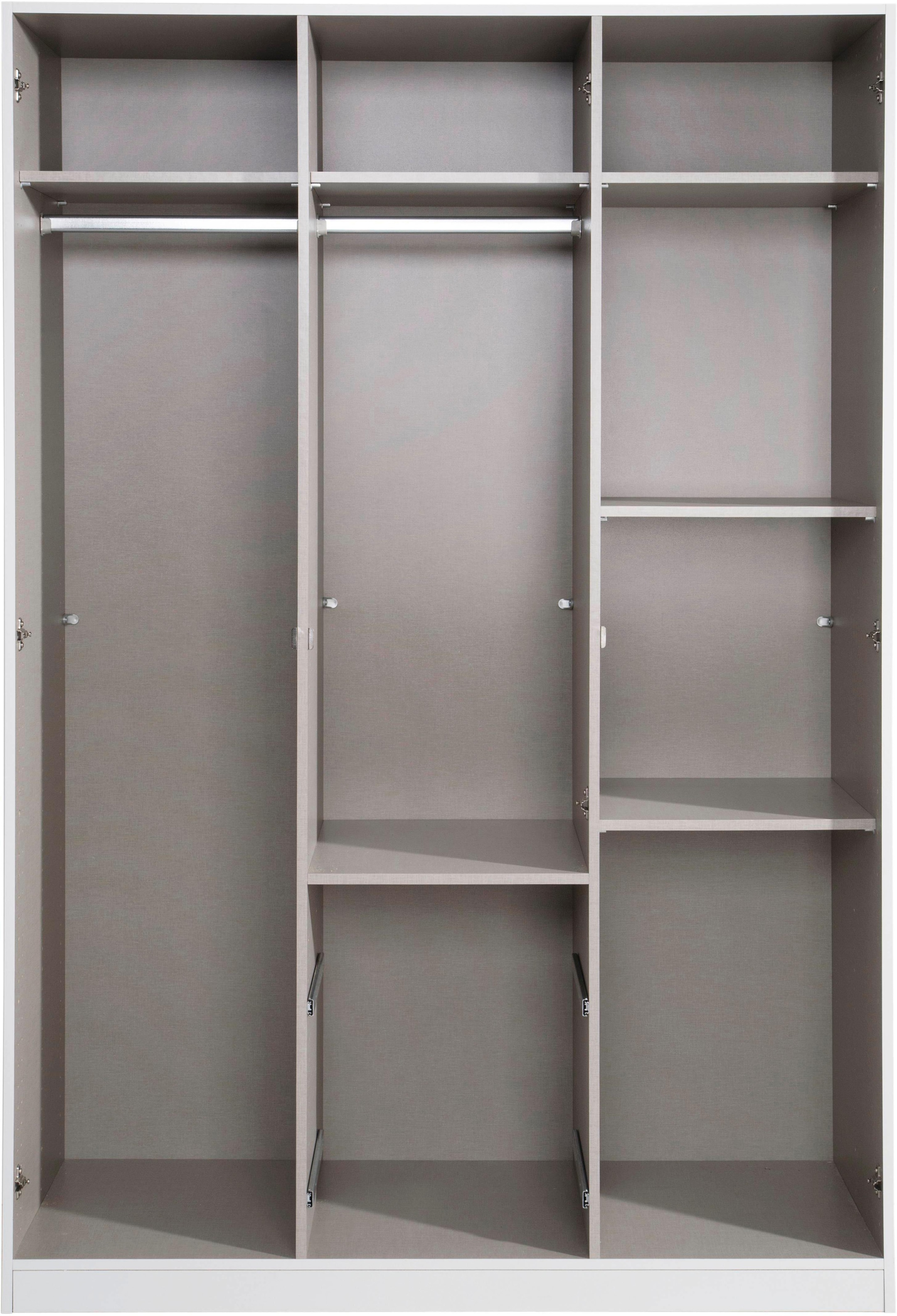 rauch Drehtürenschrank »Kleiderschrank Schrank Garderobe Schlafzimmer Büroschrank BUCHHOLZ«, (mit Schloss, in Breite 90, 135 und 180 cm), Schubladen mit viel Stauraum mit abschließbaren Türen MADE IN GERMANY