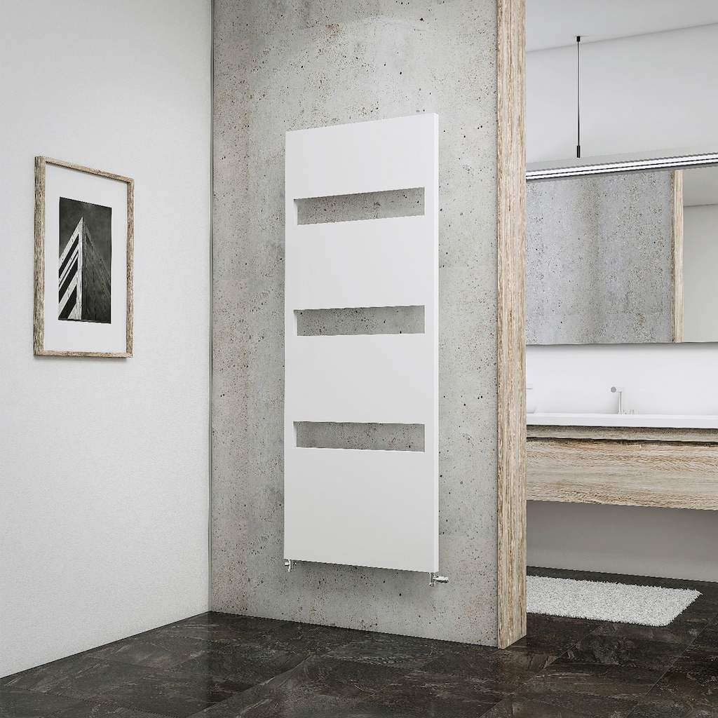 Schulte Badheizkörper »Turin«, für Badezimmer mit Blende und Mittenanschluss