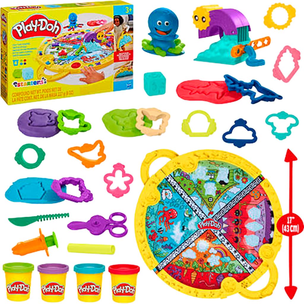 Hasbro Knete »Play-Doh, Starters Knetmatte für unterwegs«