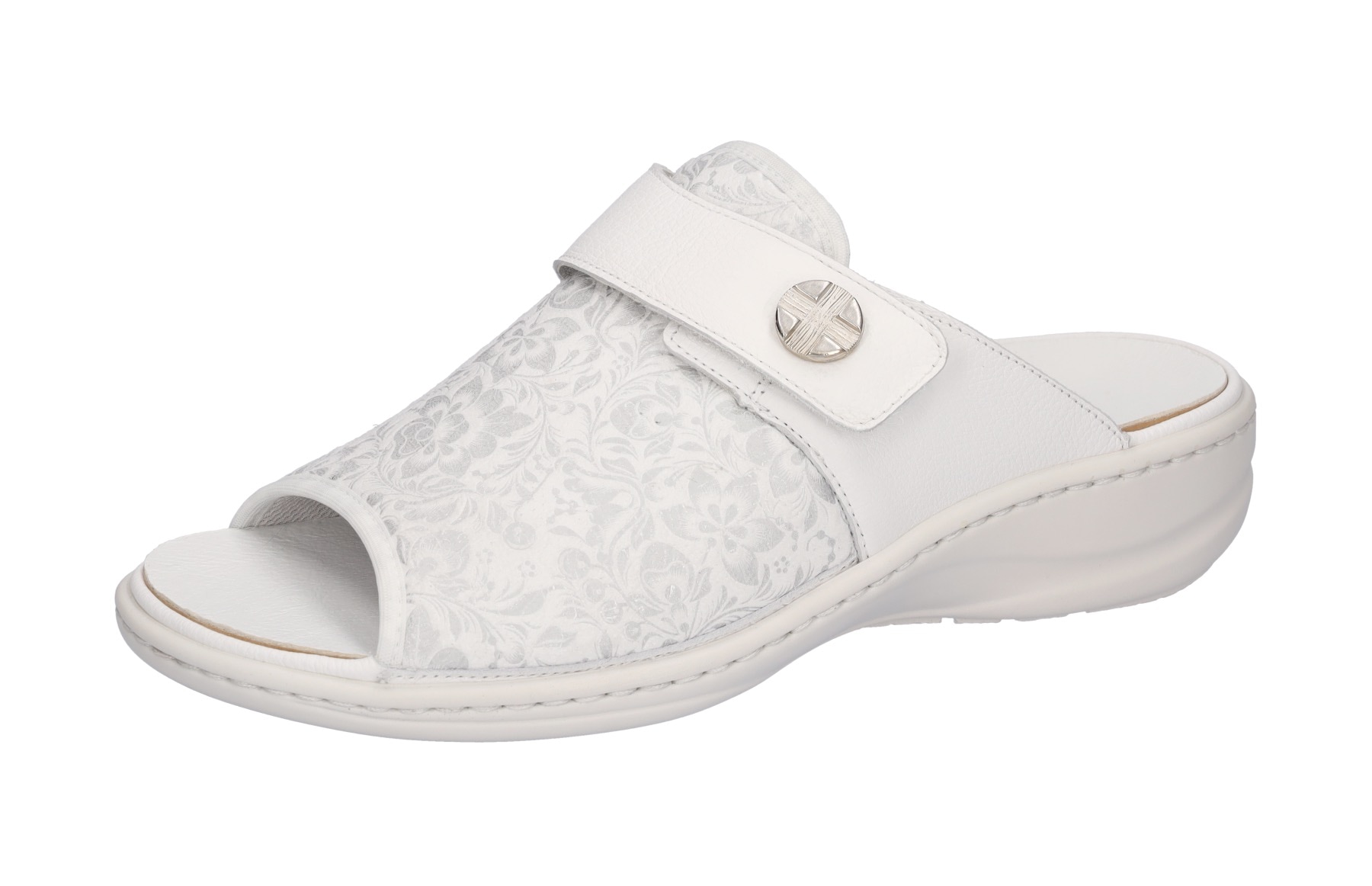 Waldläufer Pantolette »HERIA«, Bequemschuh, Sommerschuh in Komfortweite H, Orthotritt