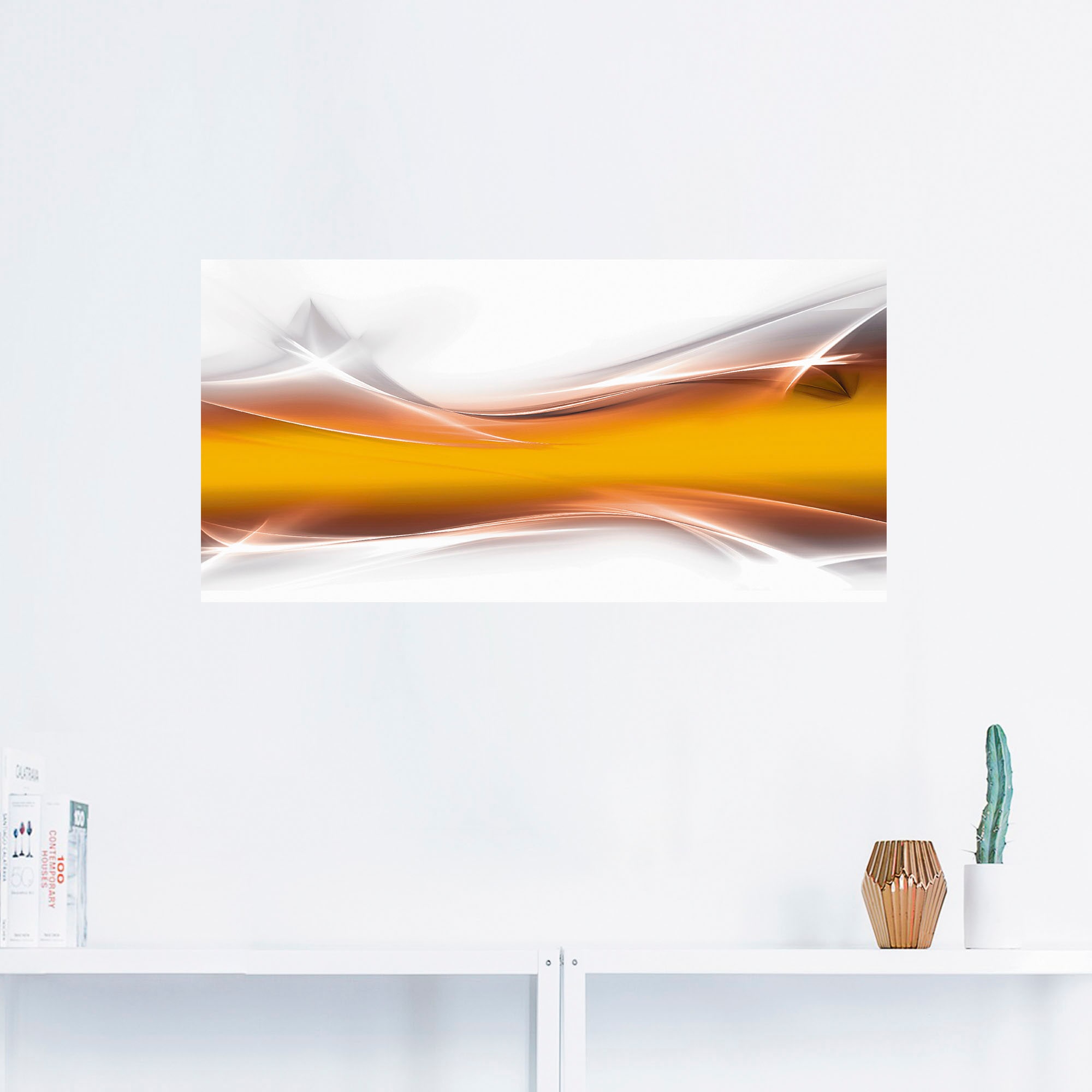 Artland Wandbild "Kreatives Element", Gegenstandslos, (1 St.), als Leinwand günstig online kaufen