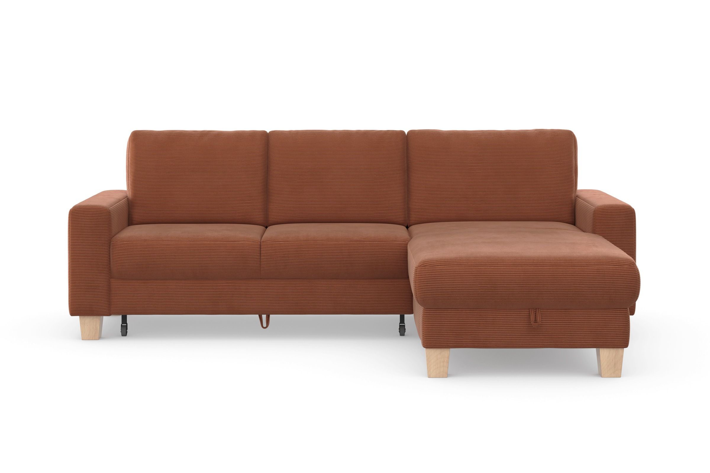 Home affaire Ecksofa »Summer L-Form« mit Recamiere, mit oder ohne Bettfunkt günstig online kaufen
