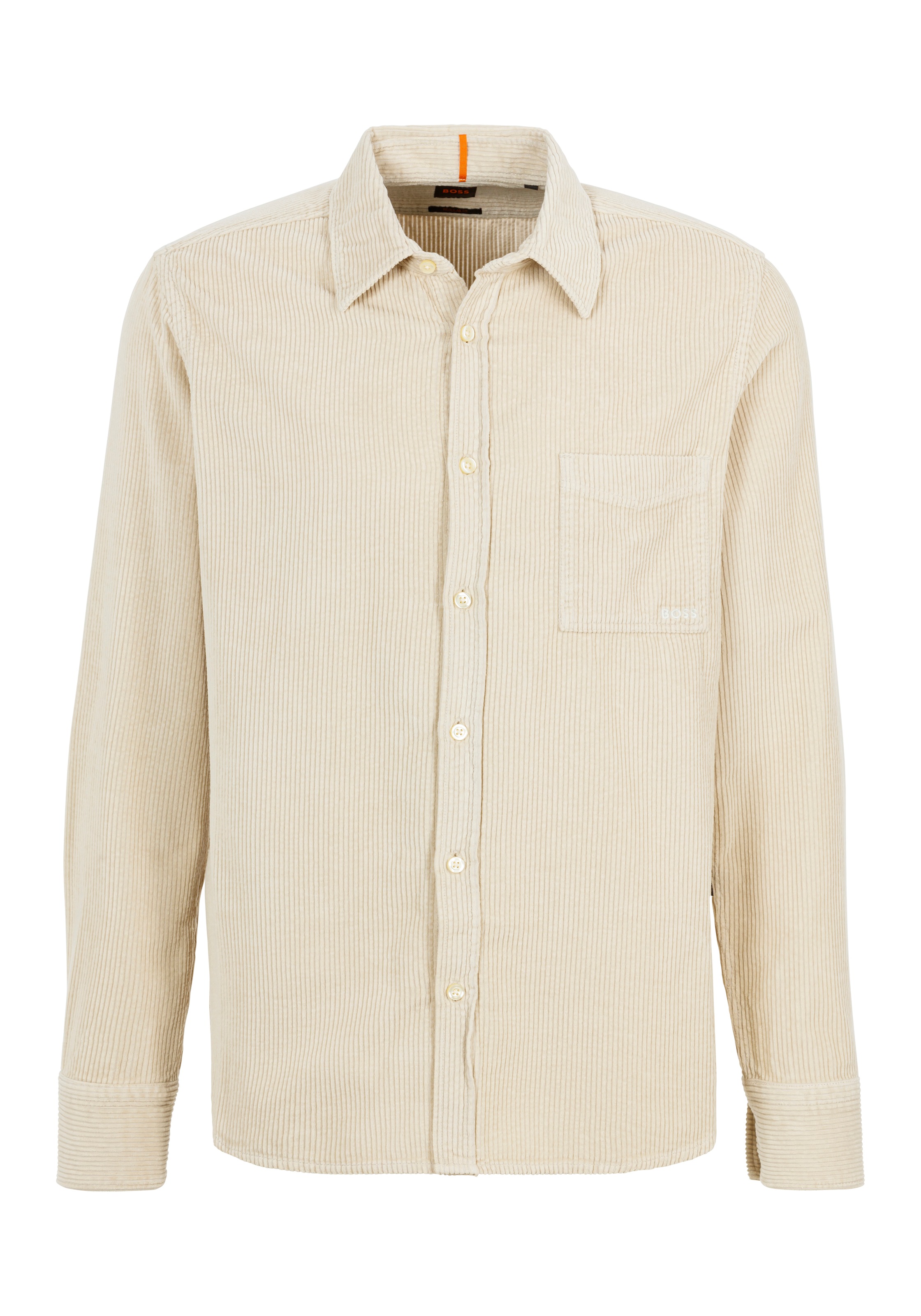 BOSS ORANGE Langarmhemd »Relegant« mit Logo-Stickerei