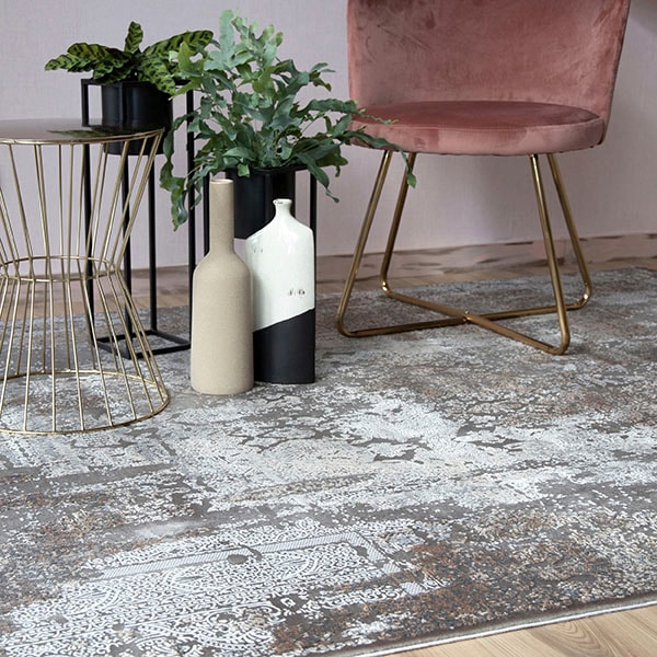 Obsession Teppich »My Jewel of Obsession 951« rechteckig 7 mm Höhe Kurzflor, modernes abstraktes Design, besonders hohe Materialdichte