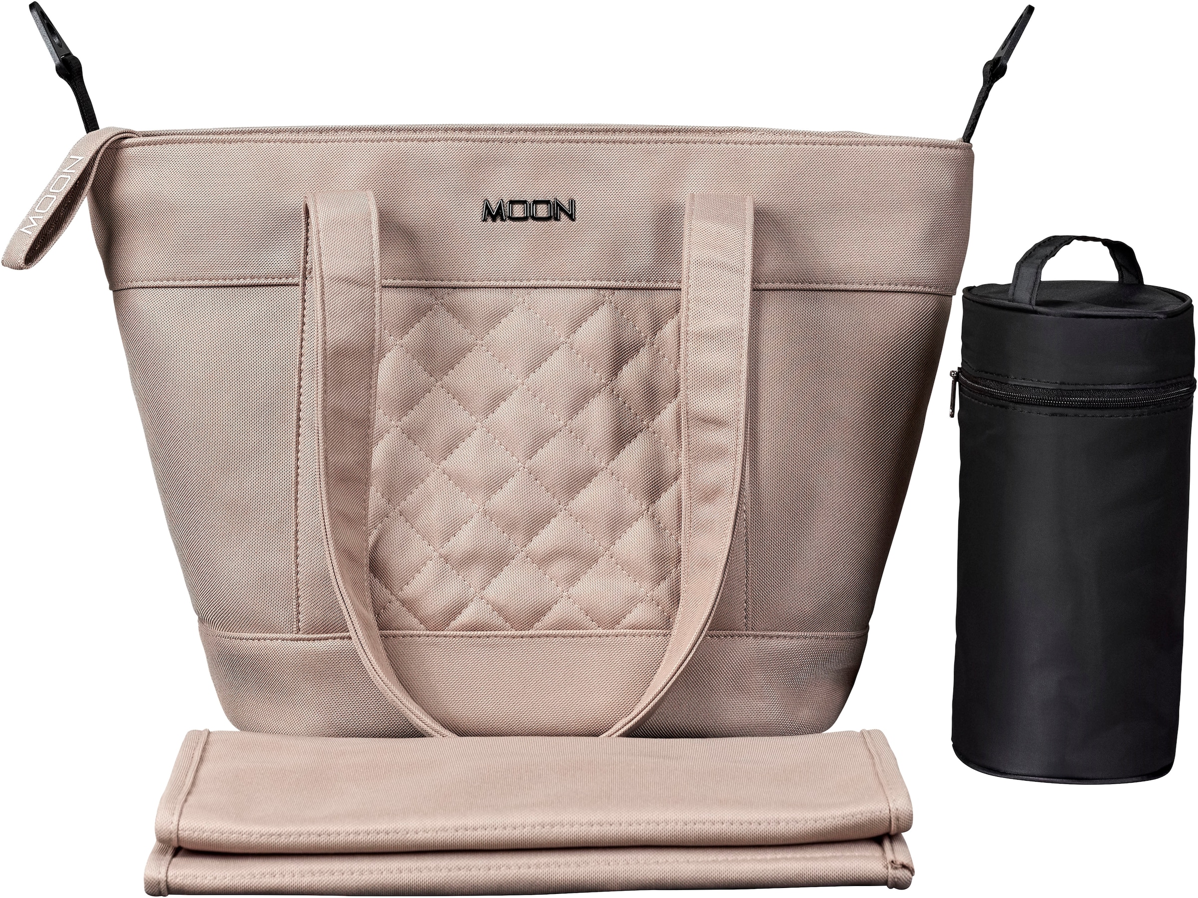 Moon Wickeltasche »V-Shape Bag«, inkl. Wickelunterlage u. Isolierflaschentasche