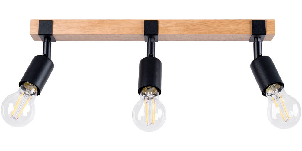 SOLLUX lighting Deckenleuchte »ZUCA«, 3 flammig, Leuchtmittel E27   ohne Le günstig online kaufen