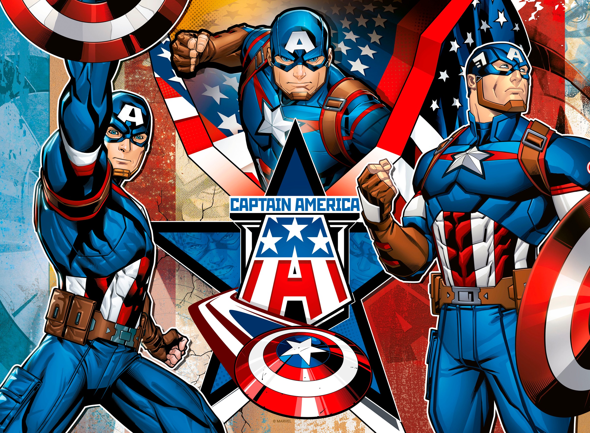 Ravensburger Puzzle »Der erste Avenger«, (100 tlg.), 100 XXL-Teile; Made in Germany