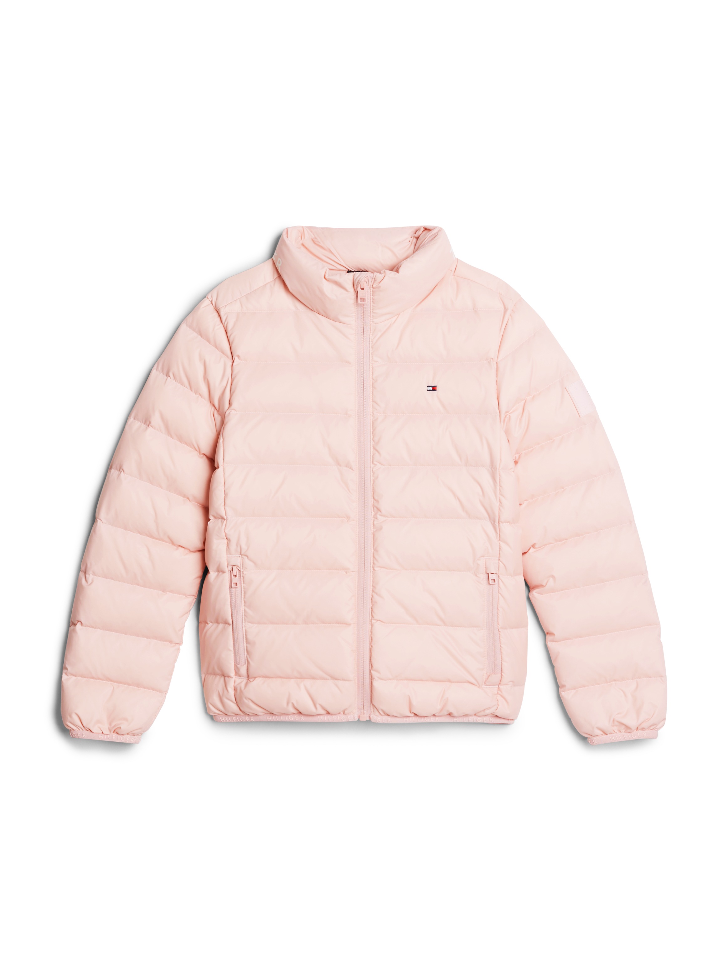 Tommy Hilfiger Steppjacke »U ESSENTIAL LIGHT DOWN JACKET«, Kinder bis 16 Jahre mit Logostickerei