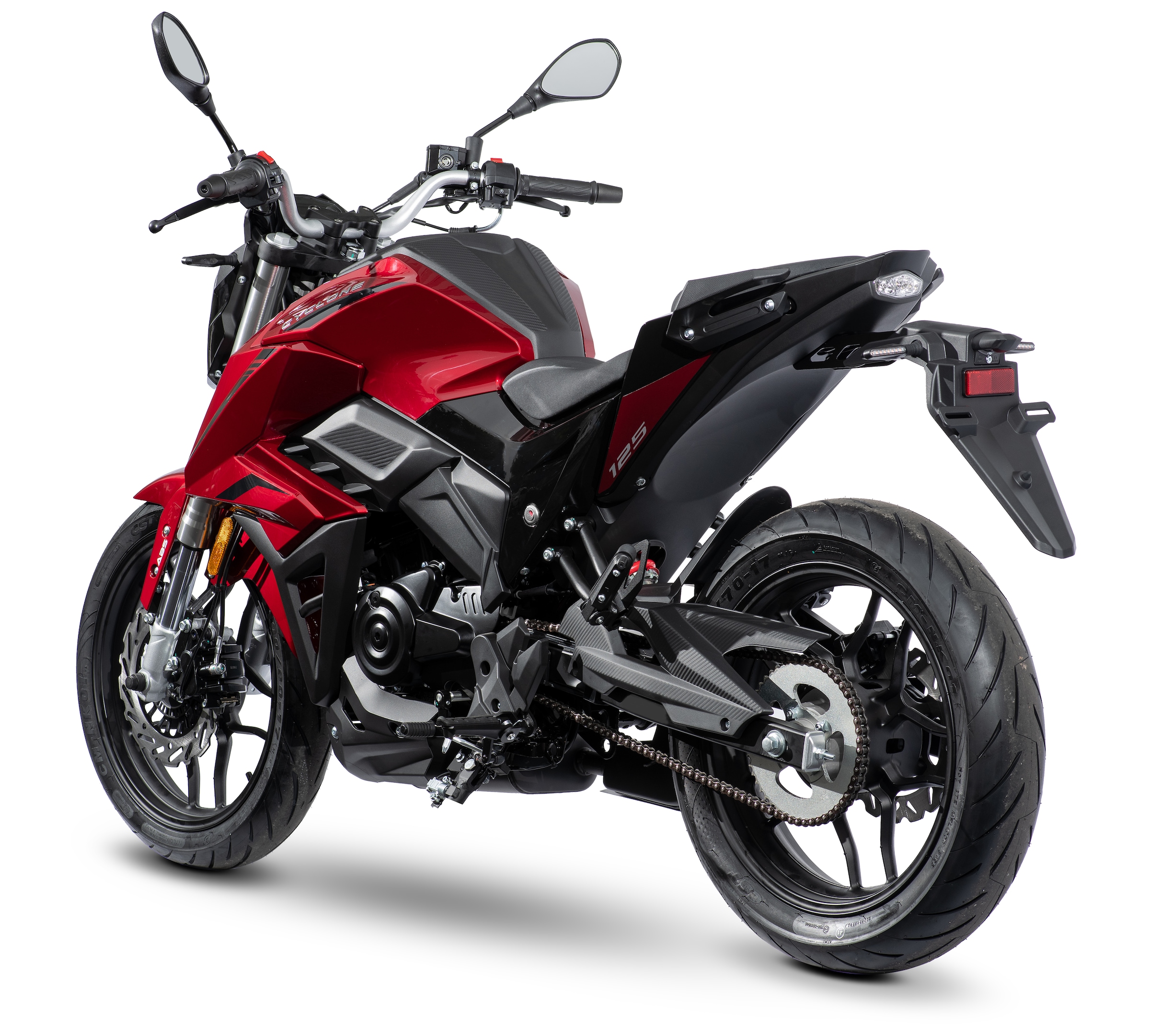 Cyclone Motorrad »Batllo5, 125, E5+, Naked« 124 cm³ 95 km/h Euro 5+ 15 11 kW, 15 PS, ABS, 125er Naked, digitales Cockpit