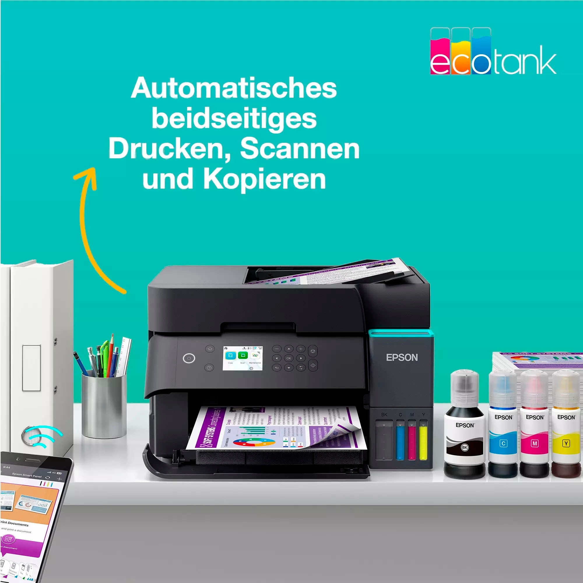 Epson Multifunktionsdrucker »EcoTank ET-3950«