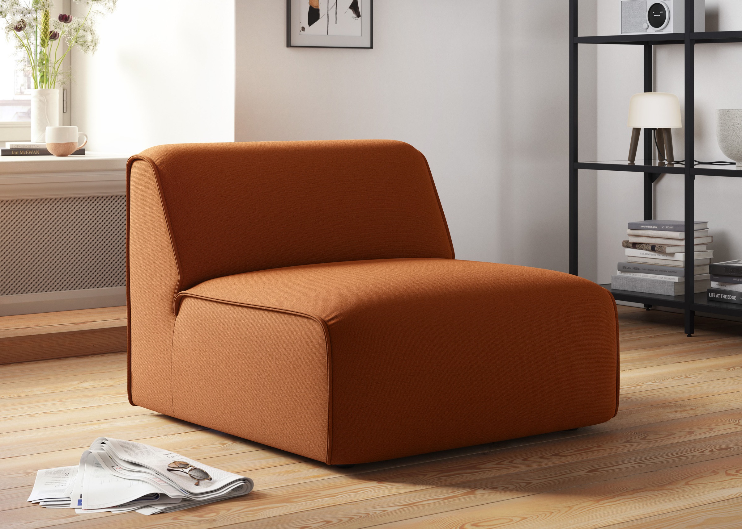 RAUM.ID Sessel »Merid Sofa-Mittelelement, Maße B/T/H: 84/97/46 cm«, als Mod günstig online kaufen