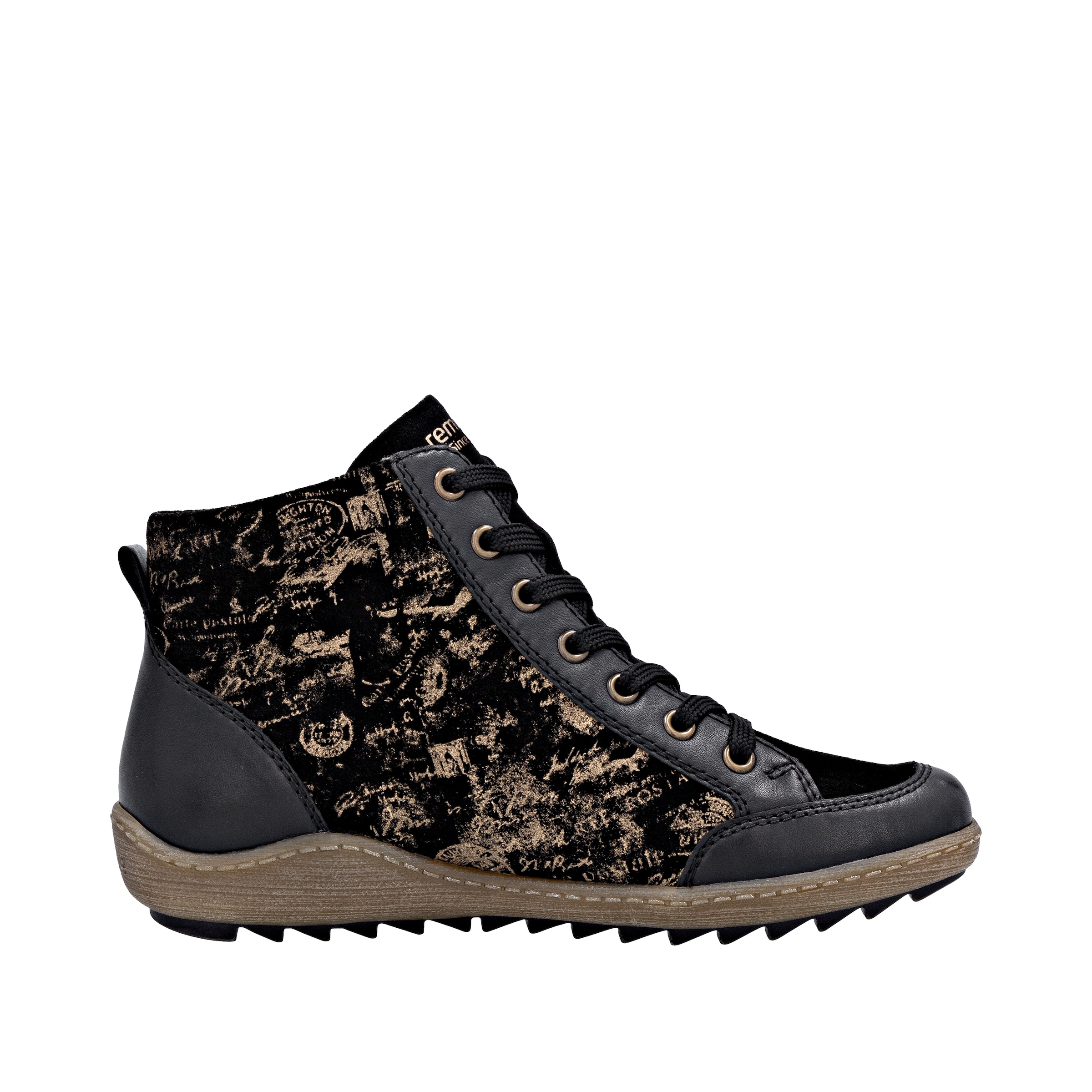 Remonte Schnürboots, Winterboots, Stiefelette, Casual Boots, wasserabweisende TEX-Membran