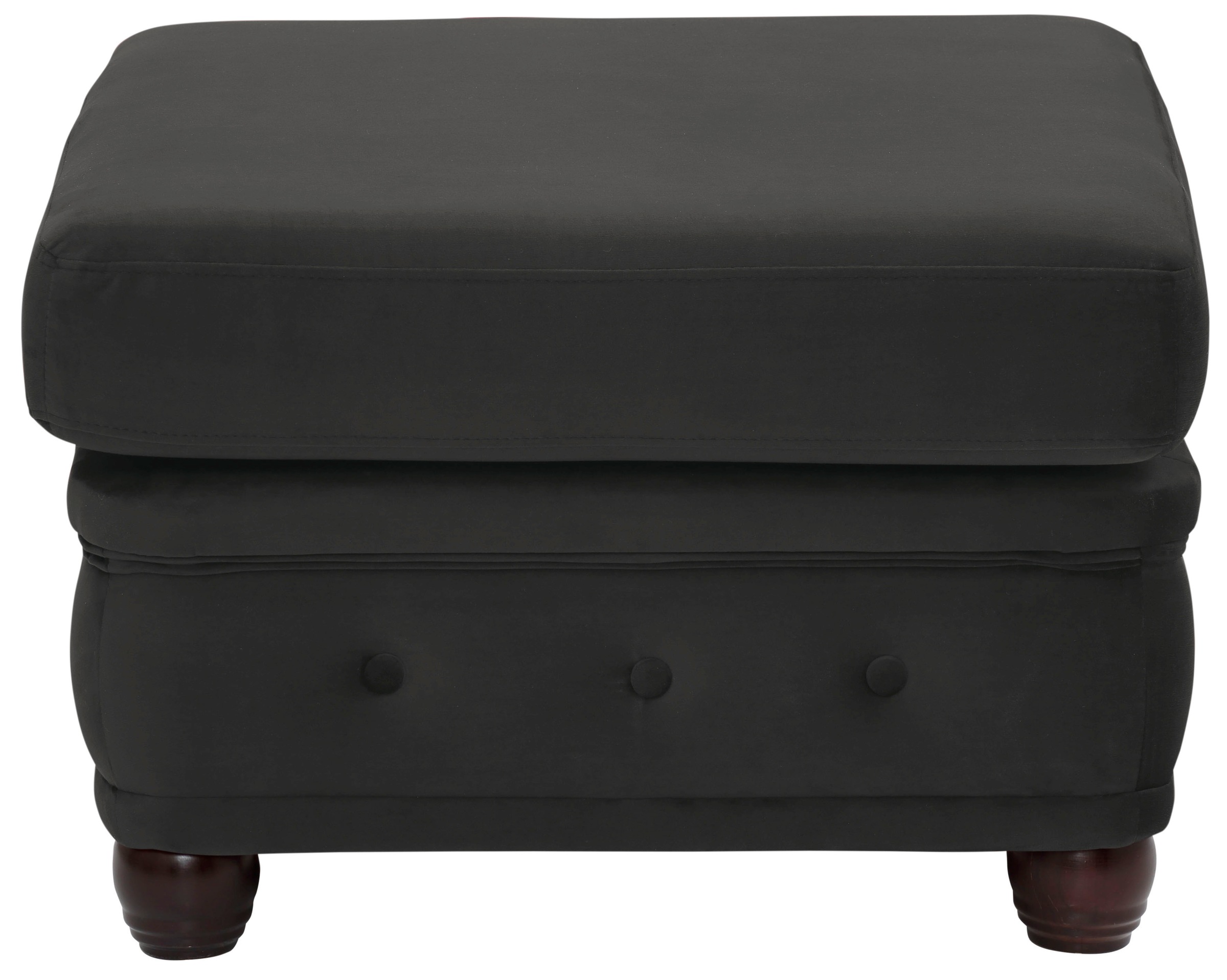 Home affaire Polsterhocker »New Castle«, passend zur "New Castle"-Serie, B/T/H: 75/70/45 cm