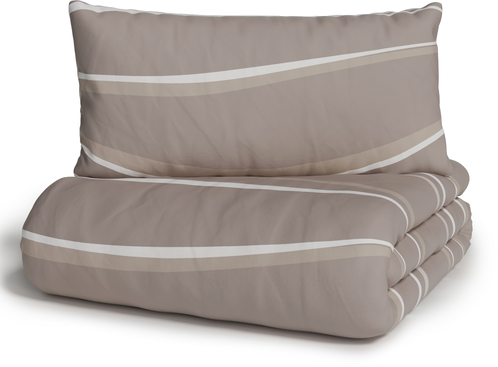 OTTO home Wendebettwäsche »Alvara« 2 Stk. tlg. in Gr. 135x200 oder 155x220 cm, 100% Baumwolle, grafisches Motiv