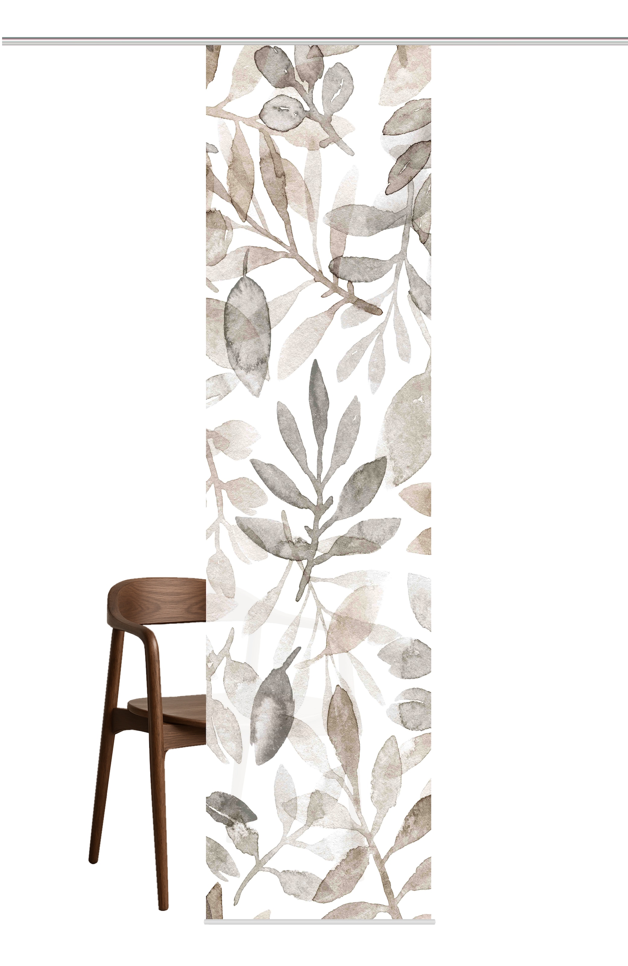 HOME WOHNIDEEN Schiebegardine »KAORI« Paneelwagen 1 Stk. tlg. digital bedruckt