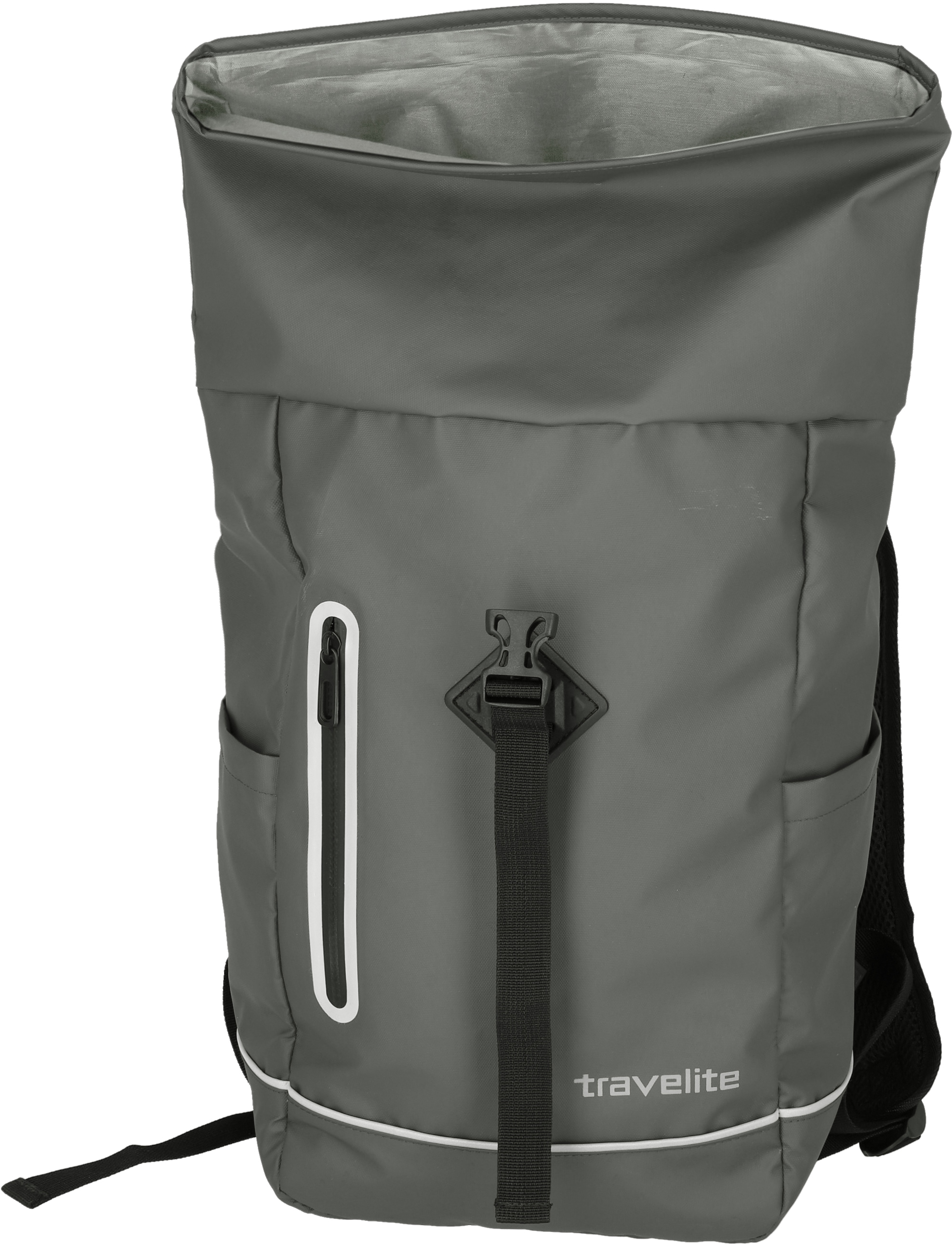 travelite Freizeitrucksack »BASICS Roll-Up Rucksack Plane«, Wanderrucksack Reiserucksack Streetpack Arbeitsrucksack