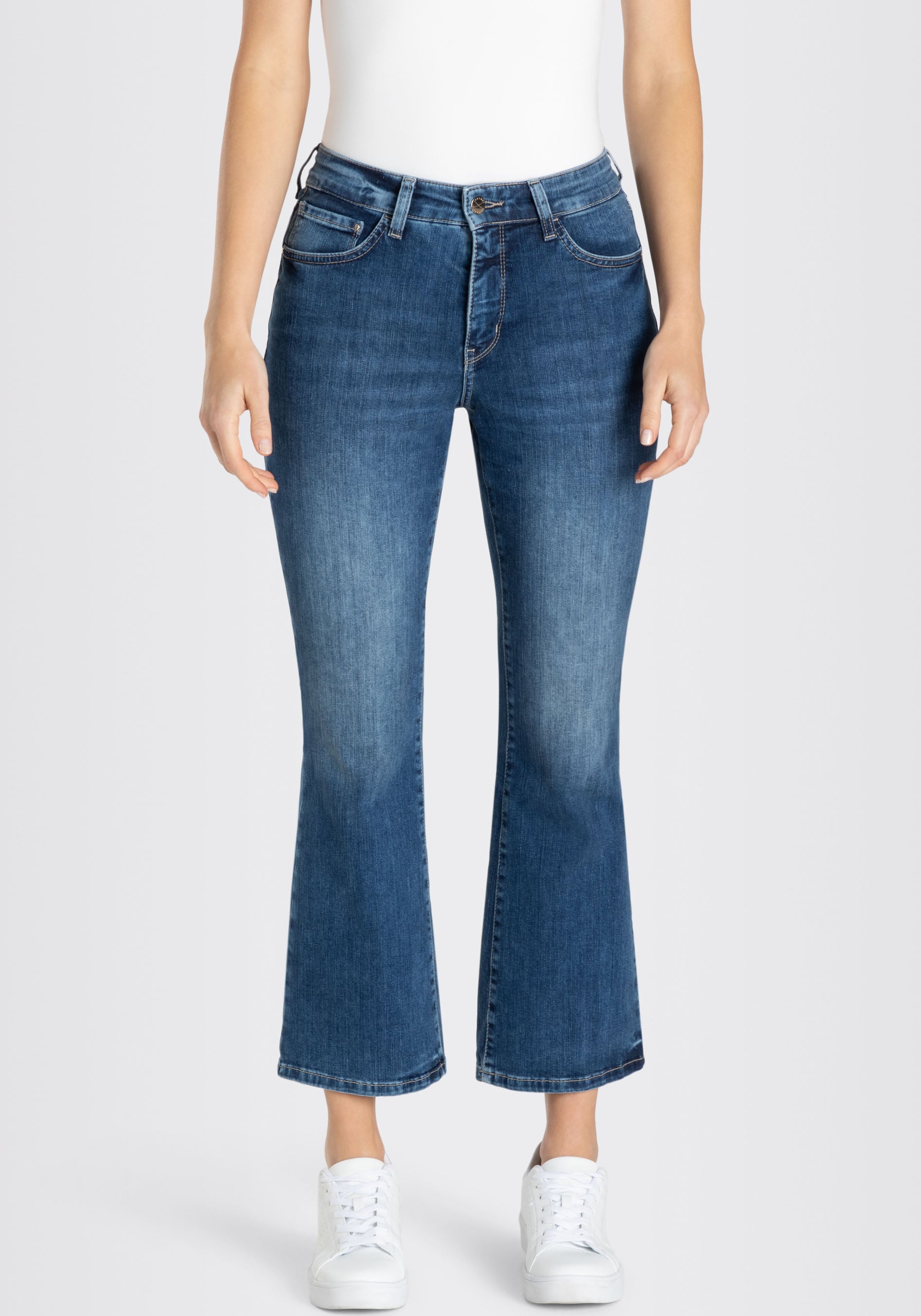 MAC 3/4-Jeans »Dream Kick« Saum modisch verkürzt und leicht ausgestellt