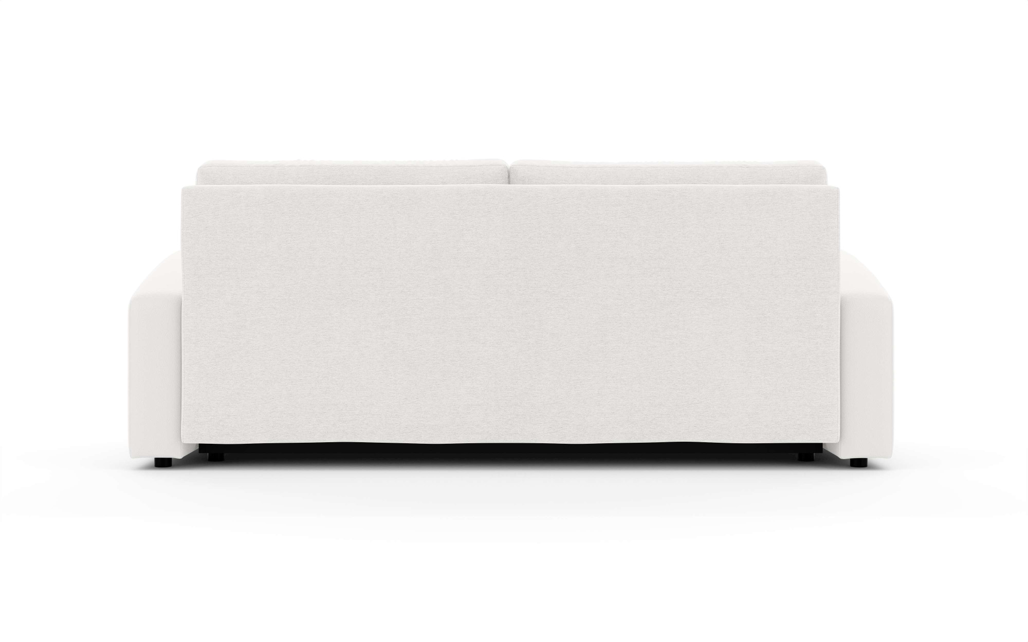 INOSIGN 3-Sitzer »JIGGS wahlweise Schlafsofa mit Bettkasten, Maße B/H/T: 228/96/110 cm«, Sofa mit Wellenunterfederung, enthält 2 Rückenkissen und 2 Zierkissen