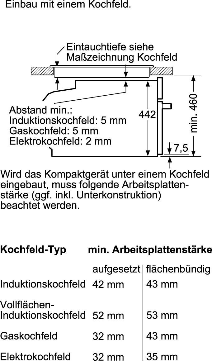 NEFF Einbaubackofen »C15CR22N2«, N 70, C15CR22N2, mit Teleskopauszug nachrüstbar, easyClean, CircoTherm®-Heißluft