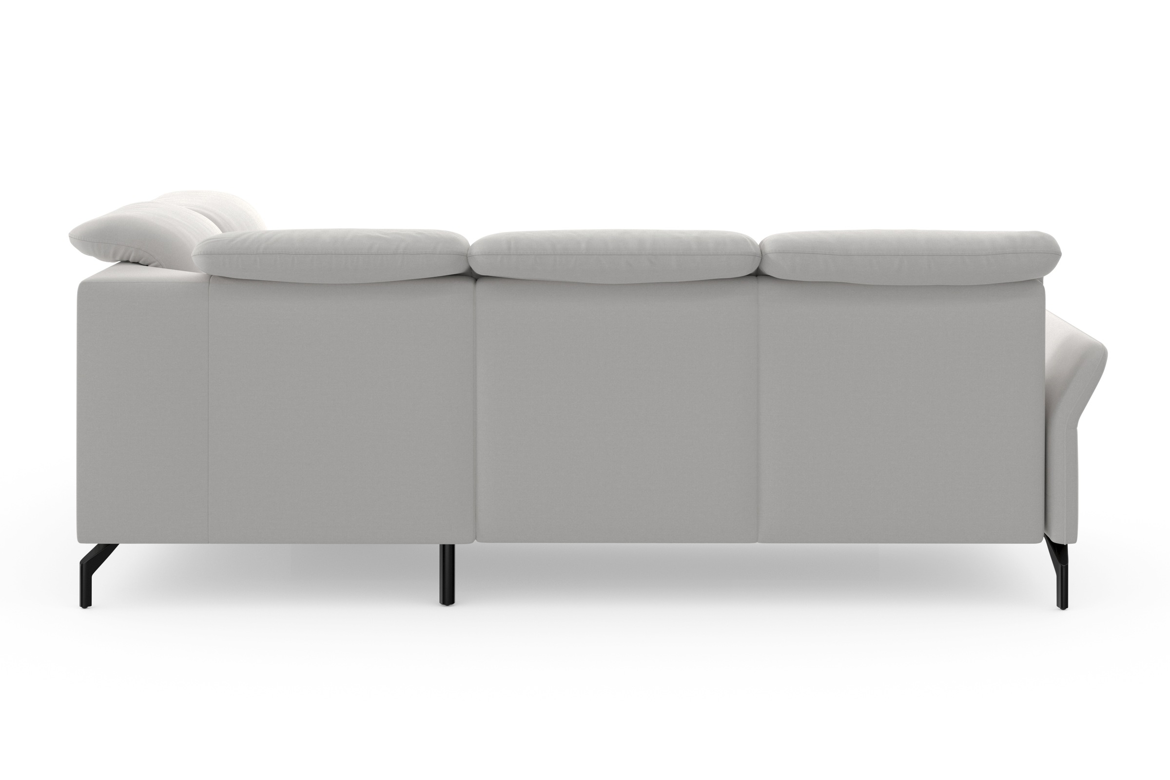 sit&more Ecksofa »Fashion L-Form«, wahlweise mit Kopfteilverstellung und Vorziehsitz, motorisch