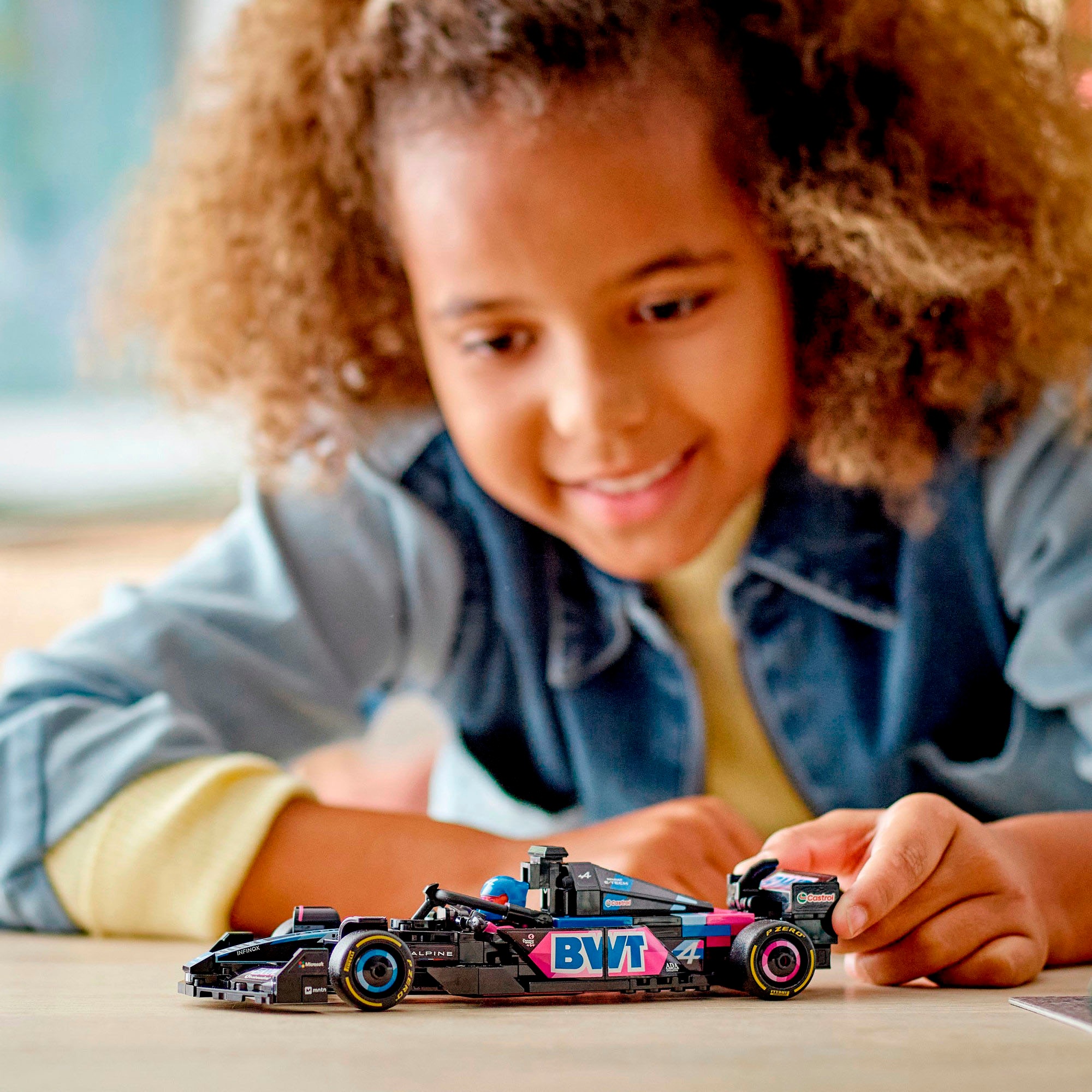 LEGO® Konstruktionsspielsteine »BWT Alpine F1® Team A524 Rennauto (77248), LEGO® Speed Champions«, (258 St.), Made in Europe