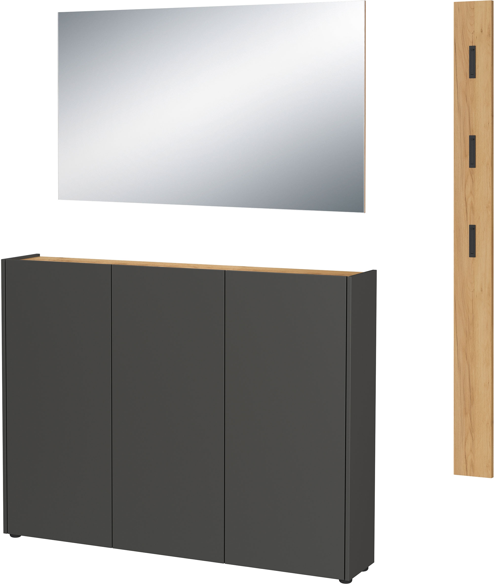 GERMANIA Garderoben-Set »GW-Libbiano« 3 Stk. tlg. günstig online kaufen