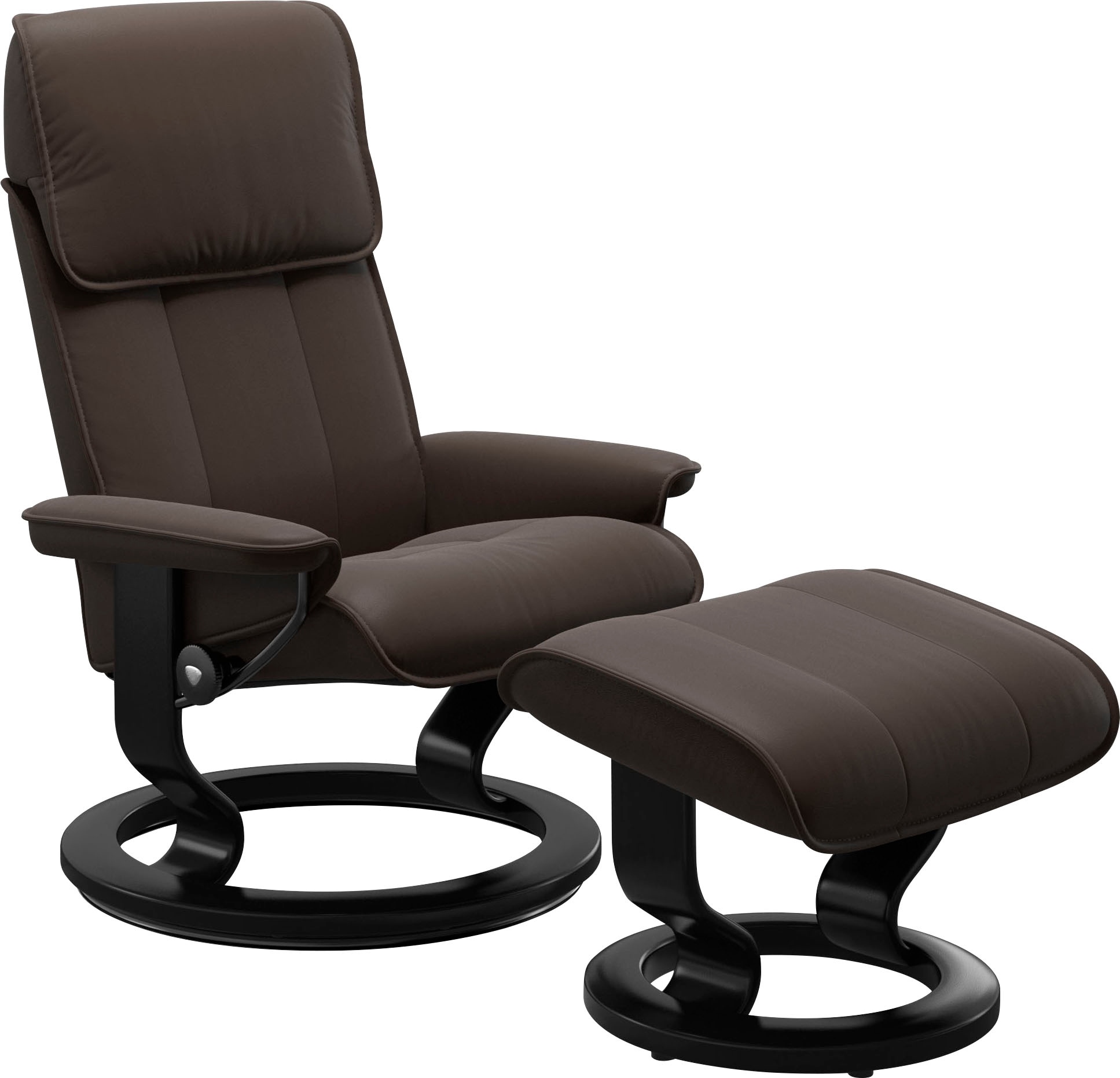 Stressless Fußhocker "Admiral", mit Classic Base, Gestell Schwarz günstig online kaufen