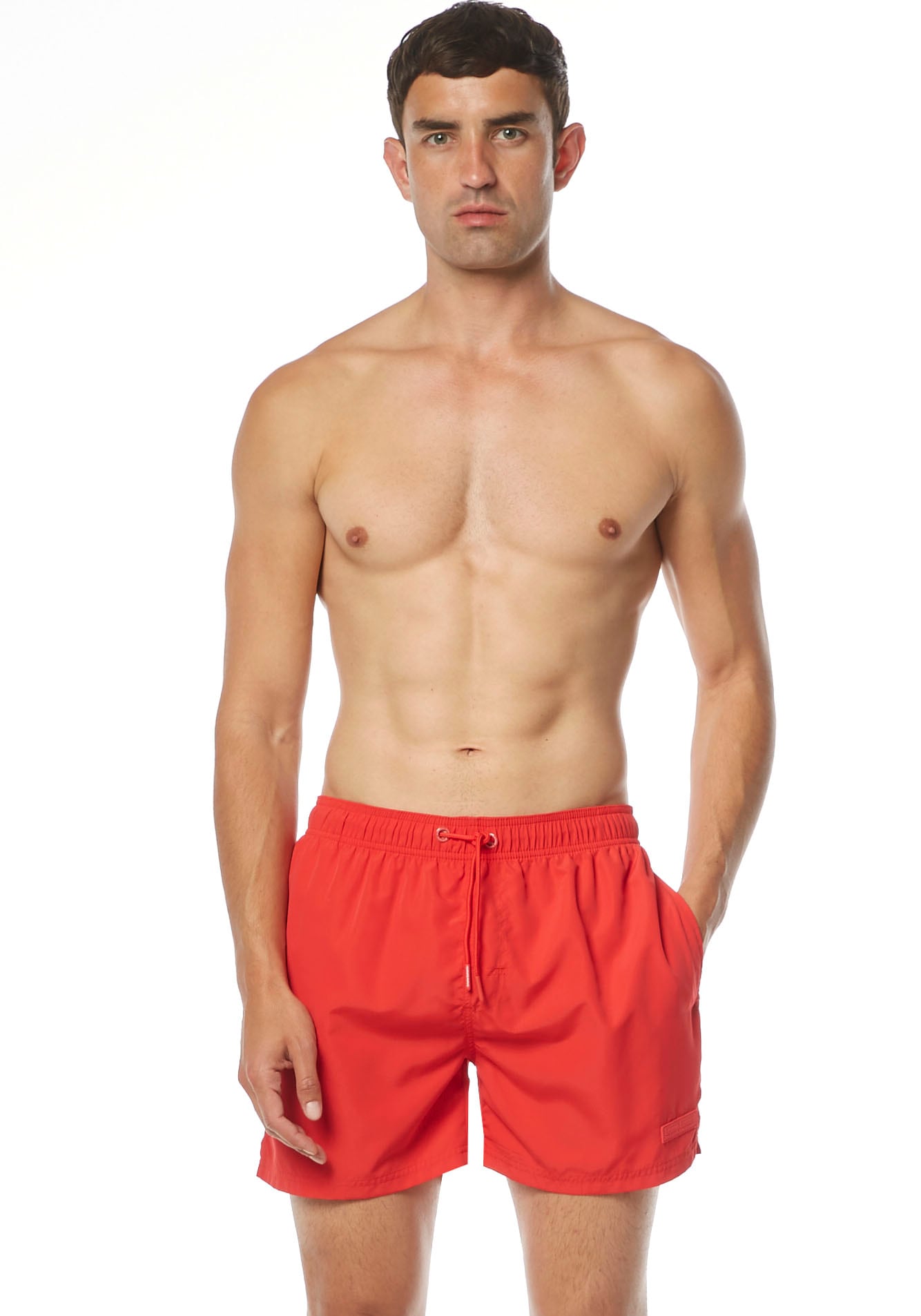 Bruno Banani Badeshorts »Boxer Wave Line 2.0 Swim«, mit Tunnel-Gummibund