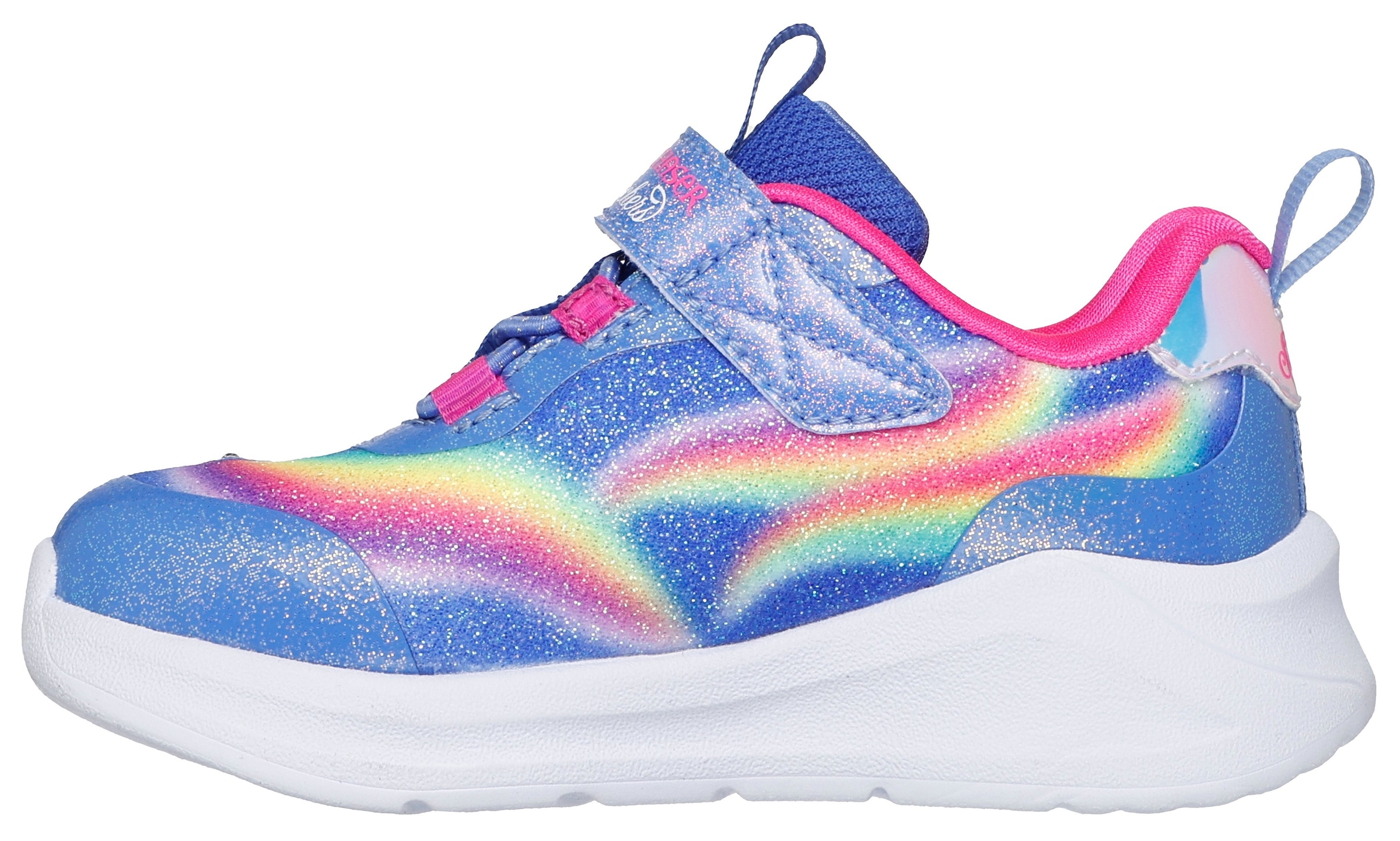 Skechers Sneaker »UNICORN CHASER«, Klettschuh mit blinkendem Einhorn, Größenschablone zum Download
