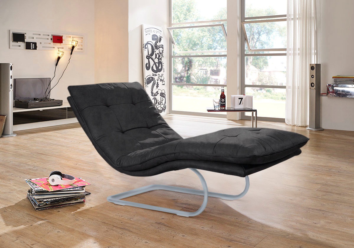 W.SCHILLIG Relaxliege »daily dreams« in Waffelkissen-Optik, wahlweise mit M günstig online kaufen