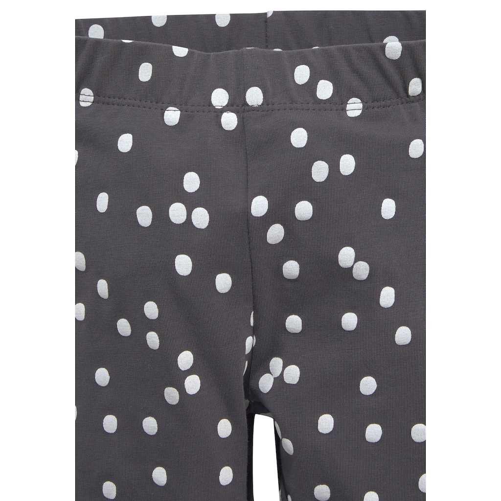 KIDSWORLD Leggings »für kleine Mädchen«, (Packung, 2 tlg.), mit 2 Mustervarianten