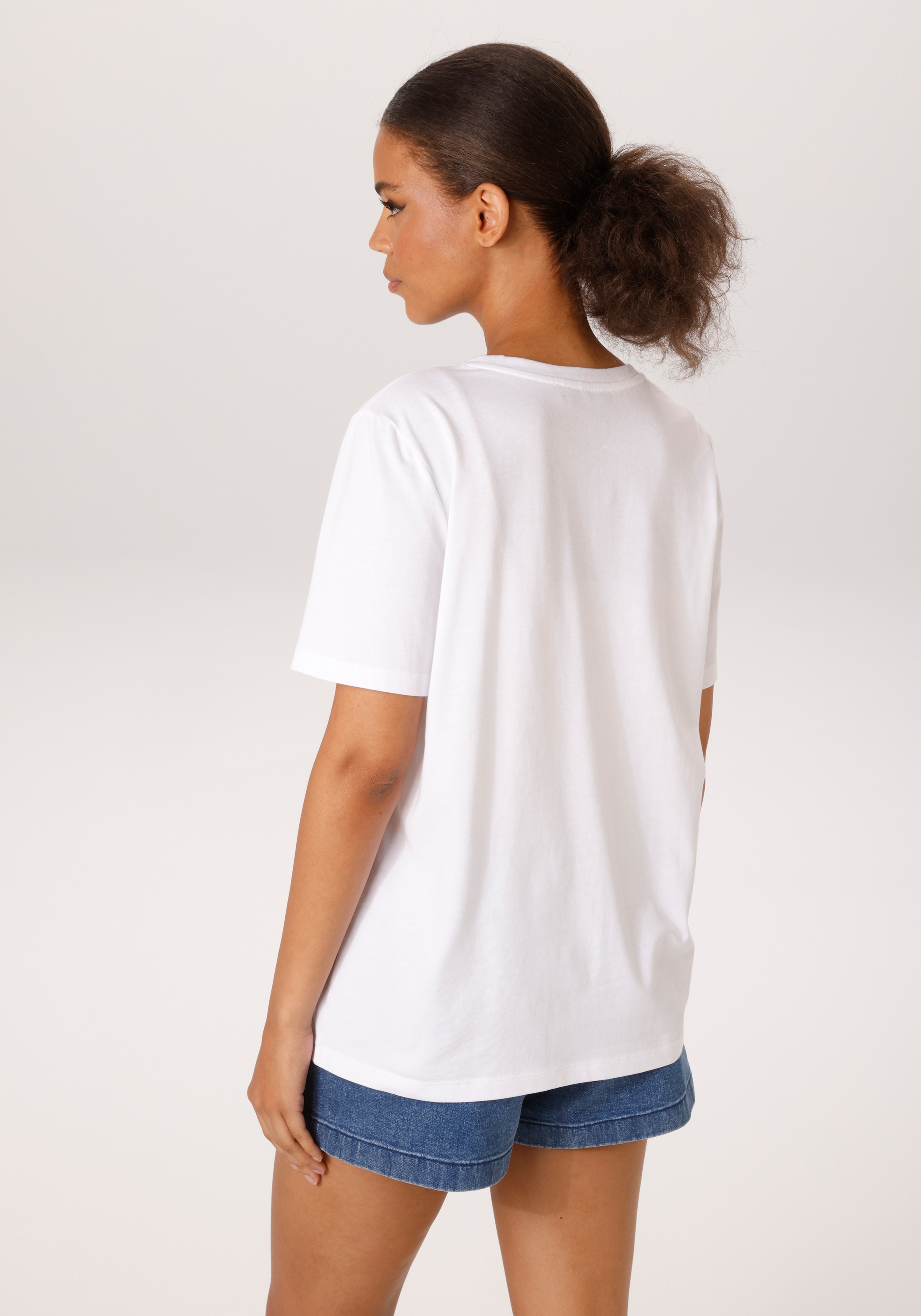 Aniston CASUAL T-Shirt mit italienischem Flair
