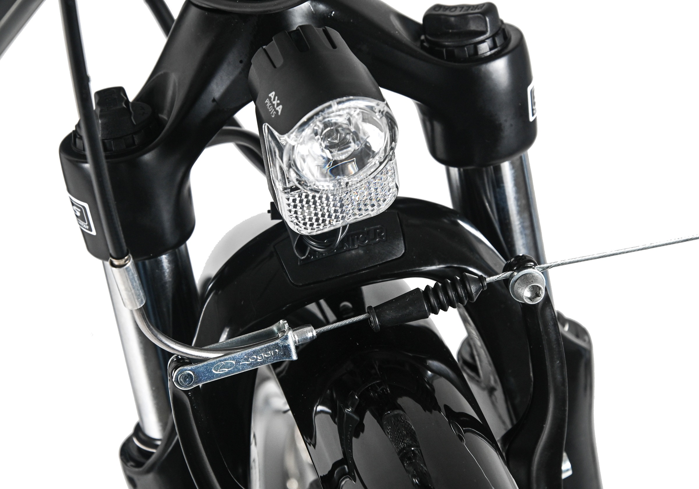 Dacapo Trekkingrad »Firenze 100 Anthrazit 21 Gänge RH 48 cm V-Brakes« 21 Gang Shimano Tourney Schaltwerk Kettenschaltung