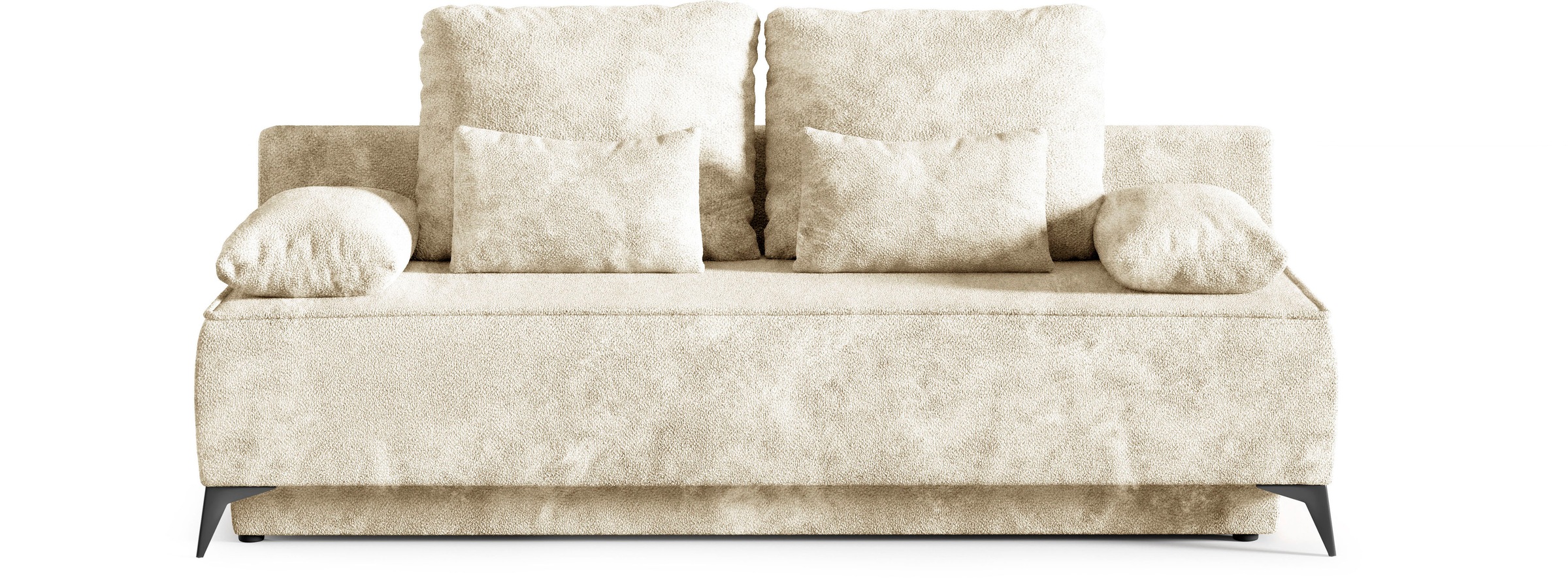 WERK2 Schlafsofa »Indira«, 2-Sitzer Sofa & Schlafcouch mit Bettkasten