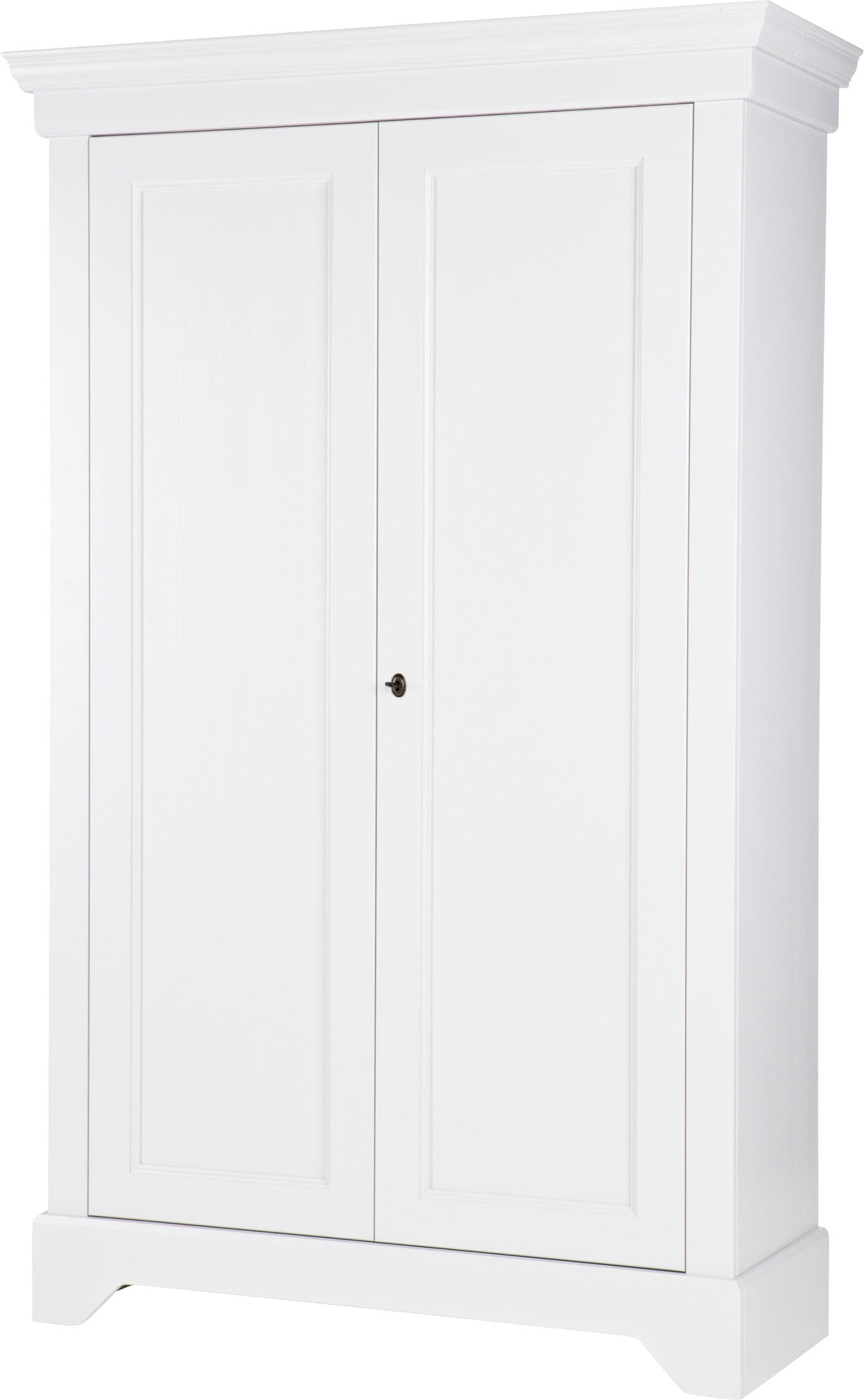 WOOOD Garderobenschrank »Isabel«, mit 4 Fachböden, H 191 cm x B 118 cm günstig online kaufen