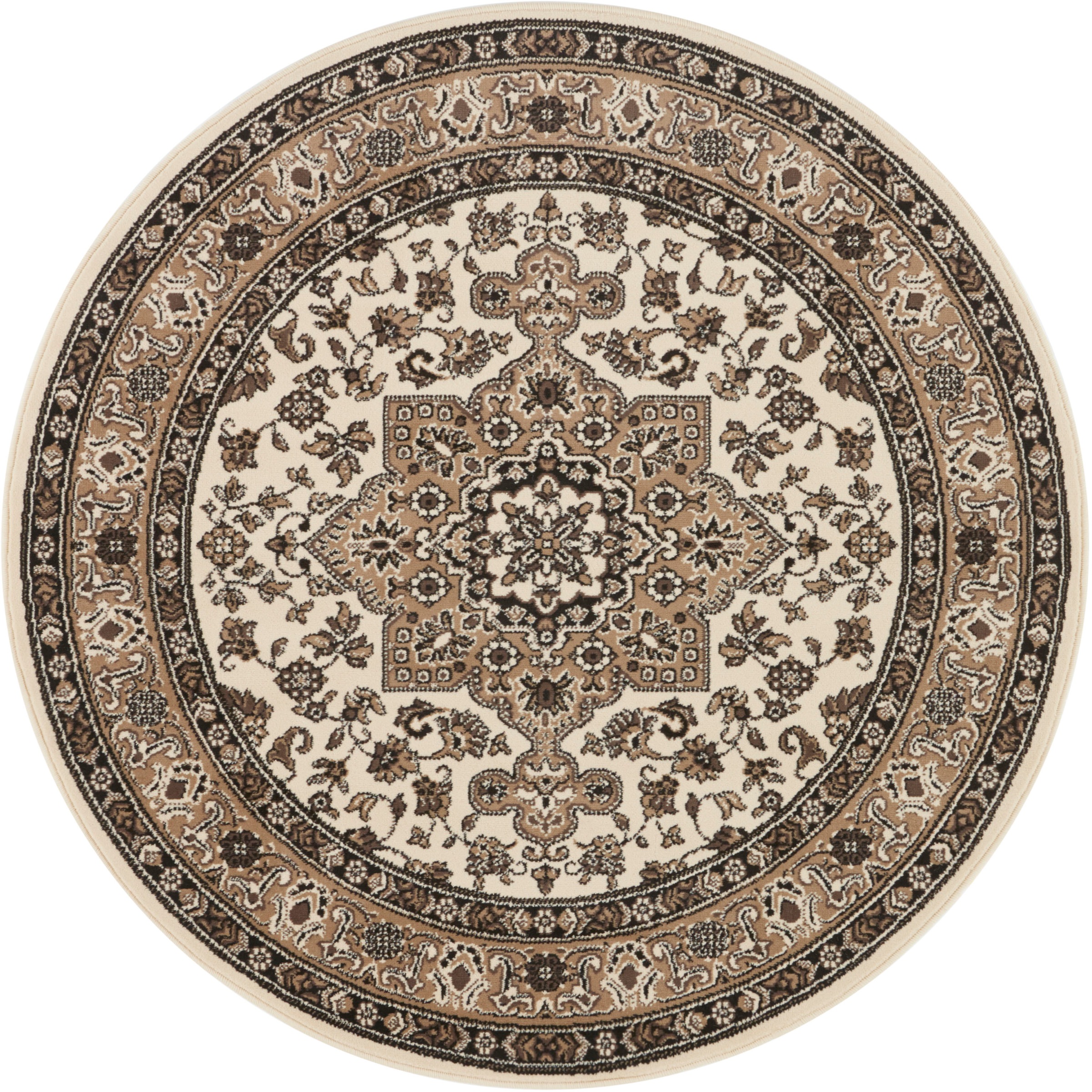 HANSE Home Teppich »Parun Täbriz«, rund, 9 mm Höhe, Kurzflor, Orient, Teppi günstig online kaufen