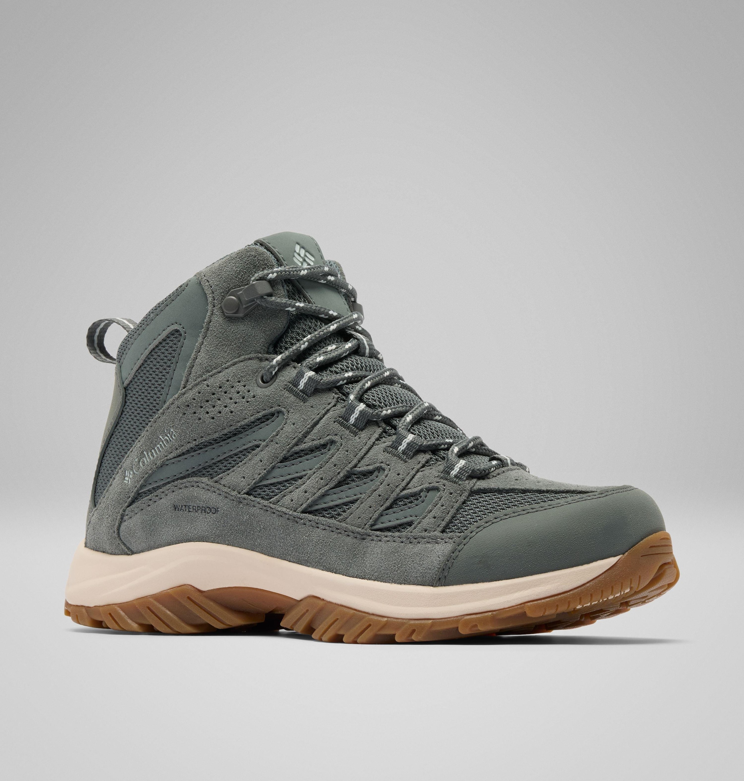 Columbia Wanderschuh »CRESTWOOD™ MID WATERPROOF«  knöchelhohe Form, wasserdichte Ausführung, profilierte Gummilaufsohle