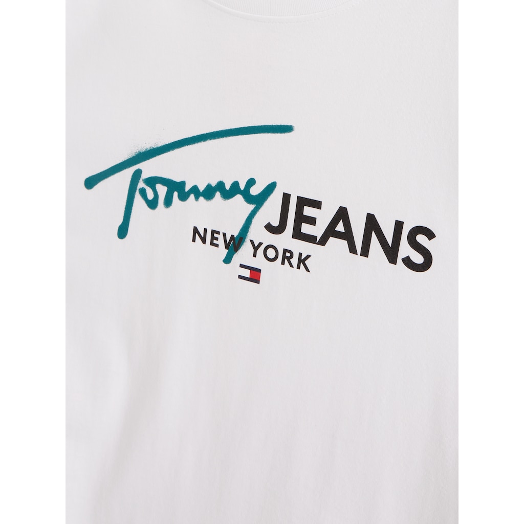 Tommy Jeans T-Shirt »TJM REG SPRAY POP COLOR TEE EXT«