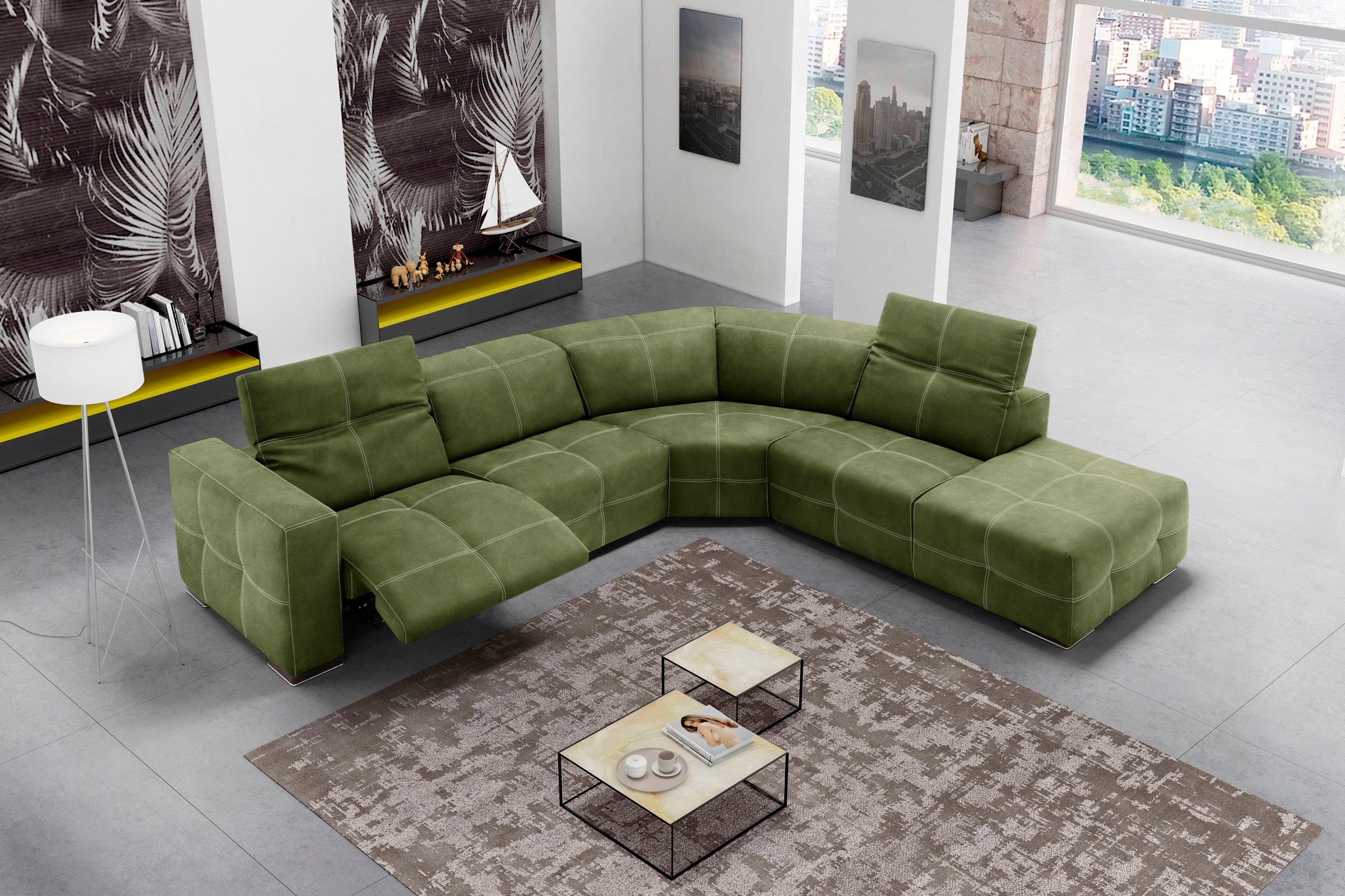 Egoitaliano Ecksofa »Sauvanne, Designsofa der Extraklasse, elegant und bequ günstig online kaufen
