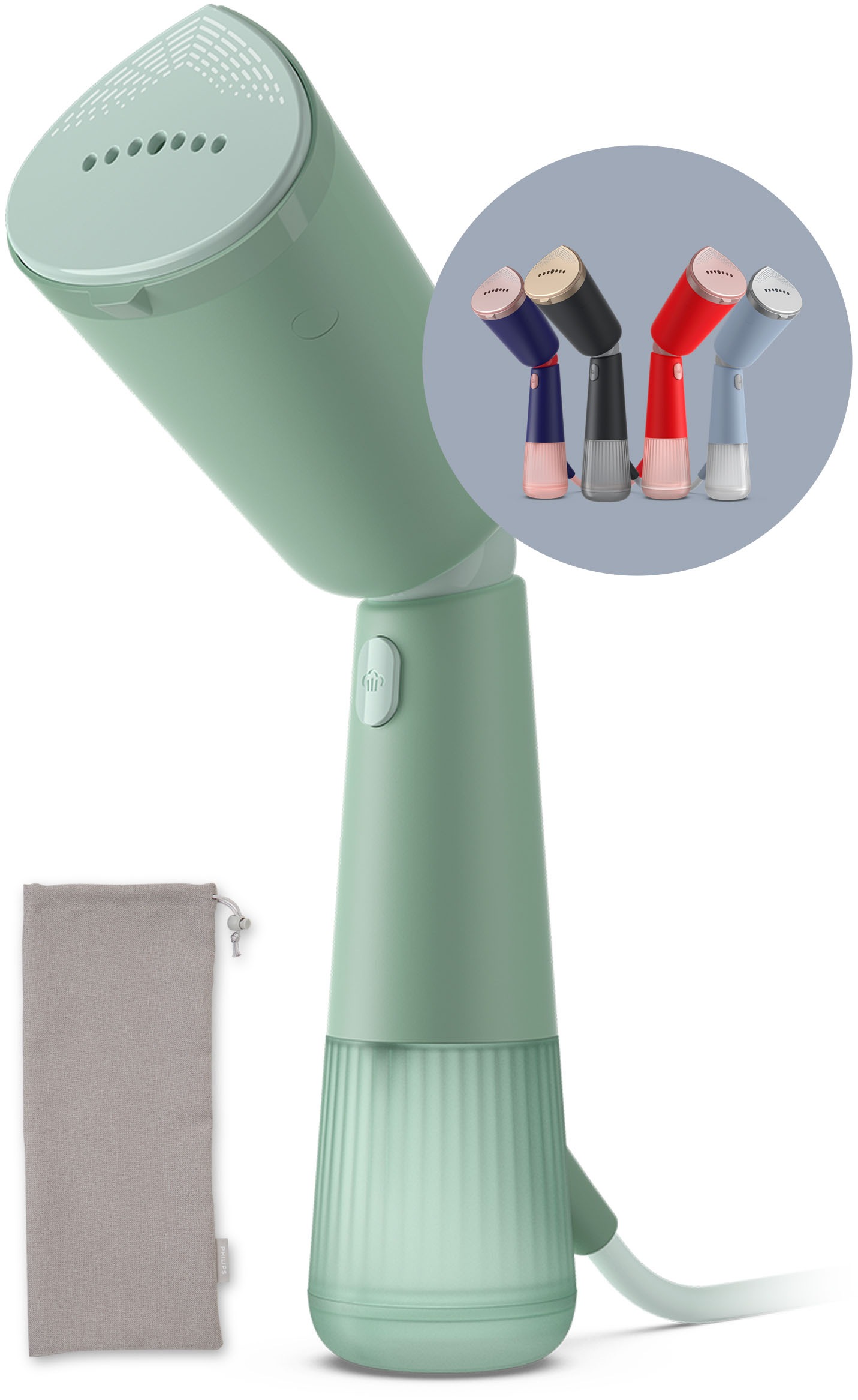 Philips Dampfbürste »STH5010/70 "Styler", 120 ml abnehmbarer Wassertank«, 1 günstig online kaufen