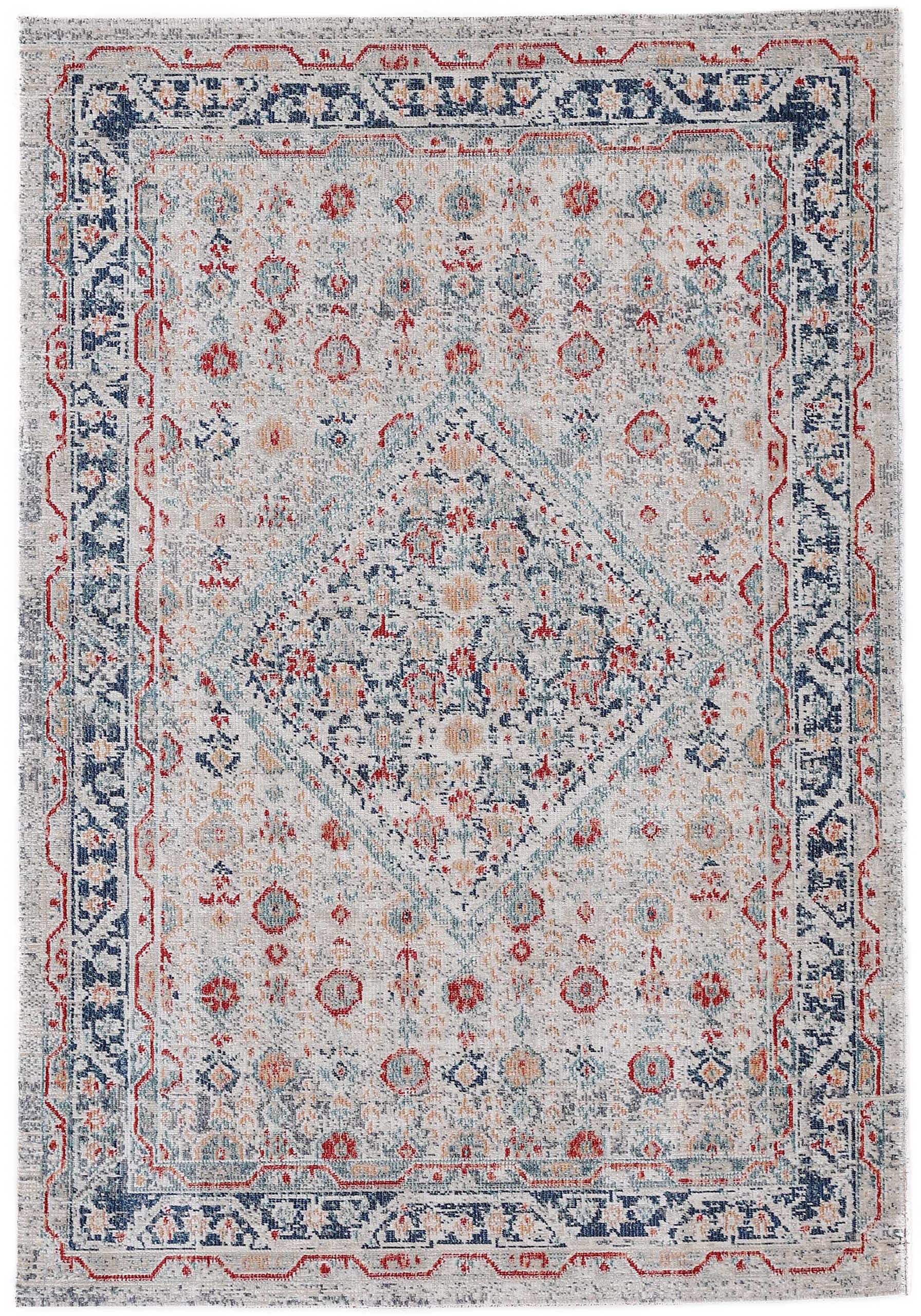 carpetfine Teppich »Noah_3«, rechteckig, 3 mm Höhe, Orient Vintage Look, Wo günstig online kaufen