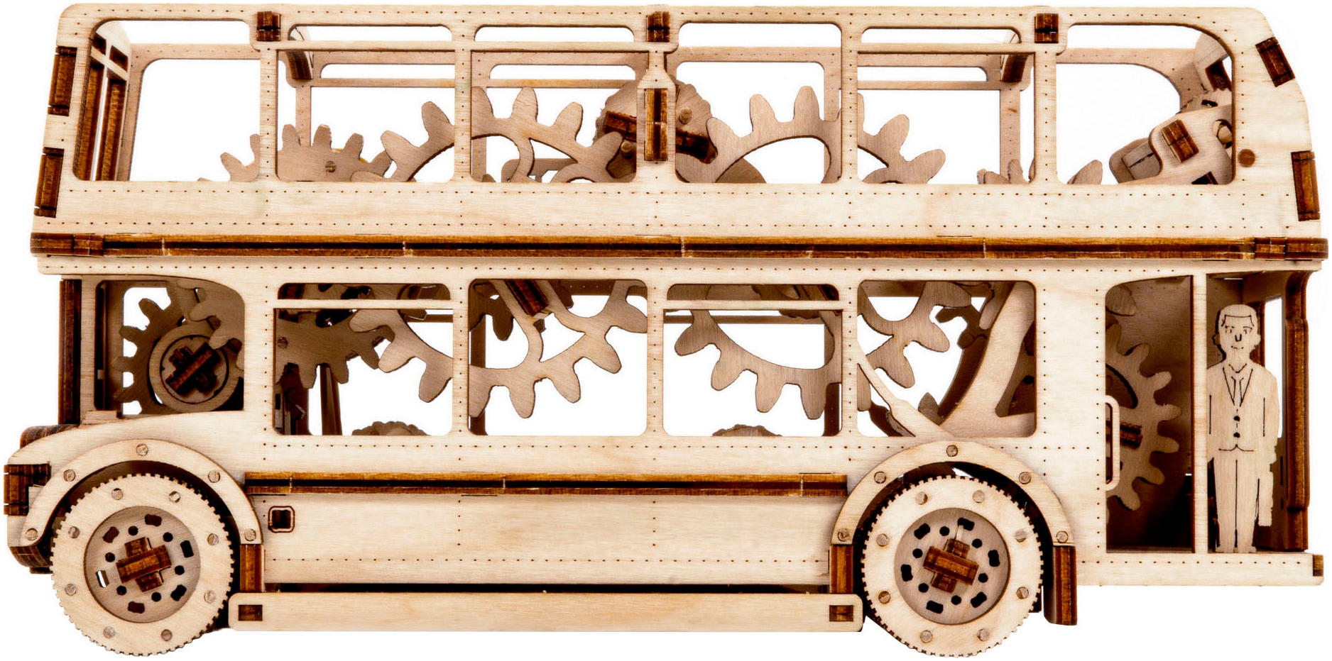 Revell® Modellbausatz »Revell Tiny Adventures, London Bus« 1:40 Made in Europe