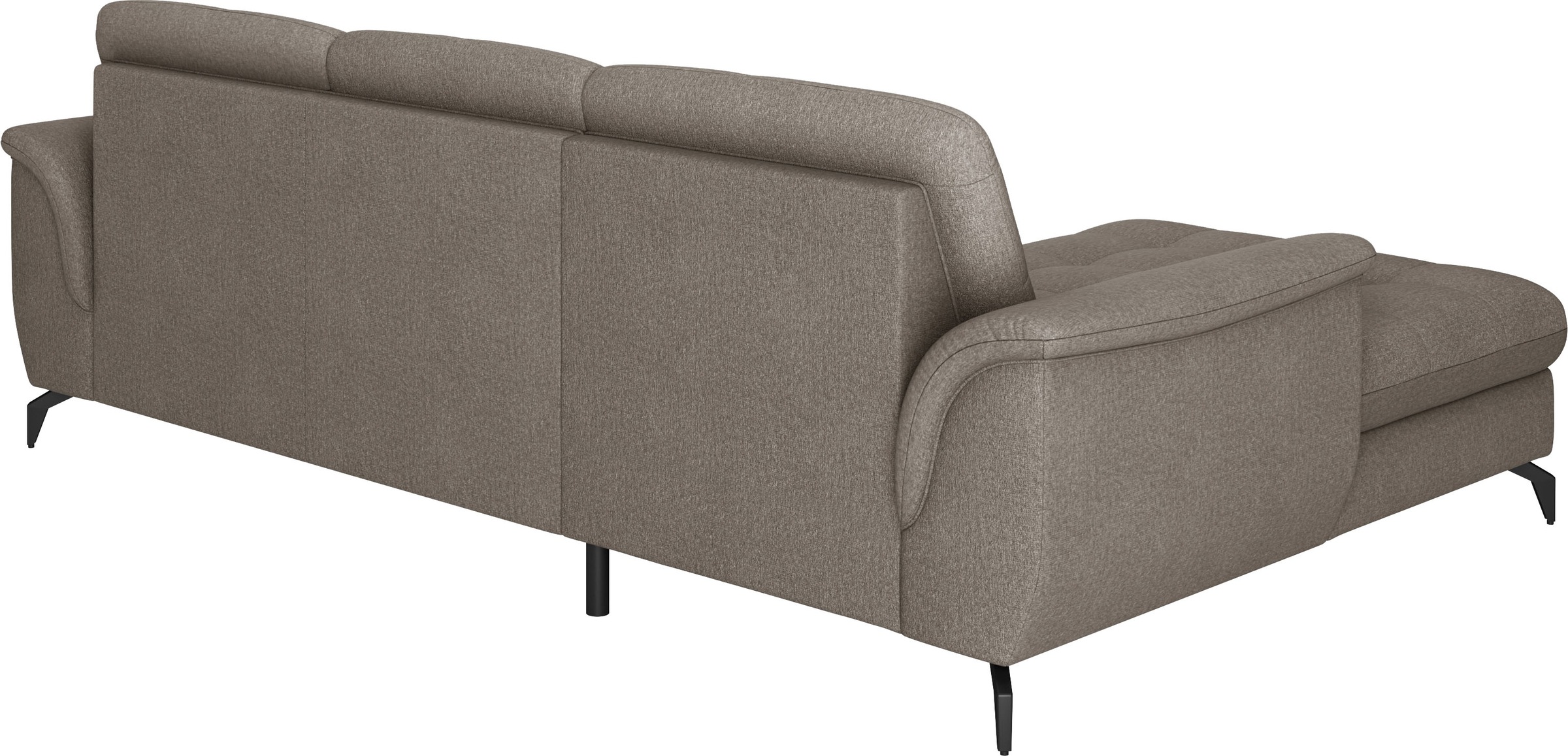 sit&more Ecksofa »Zora L-Form«, wahlweise mit Bettfunktion und Bettkasten