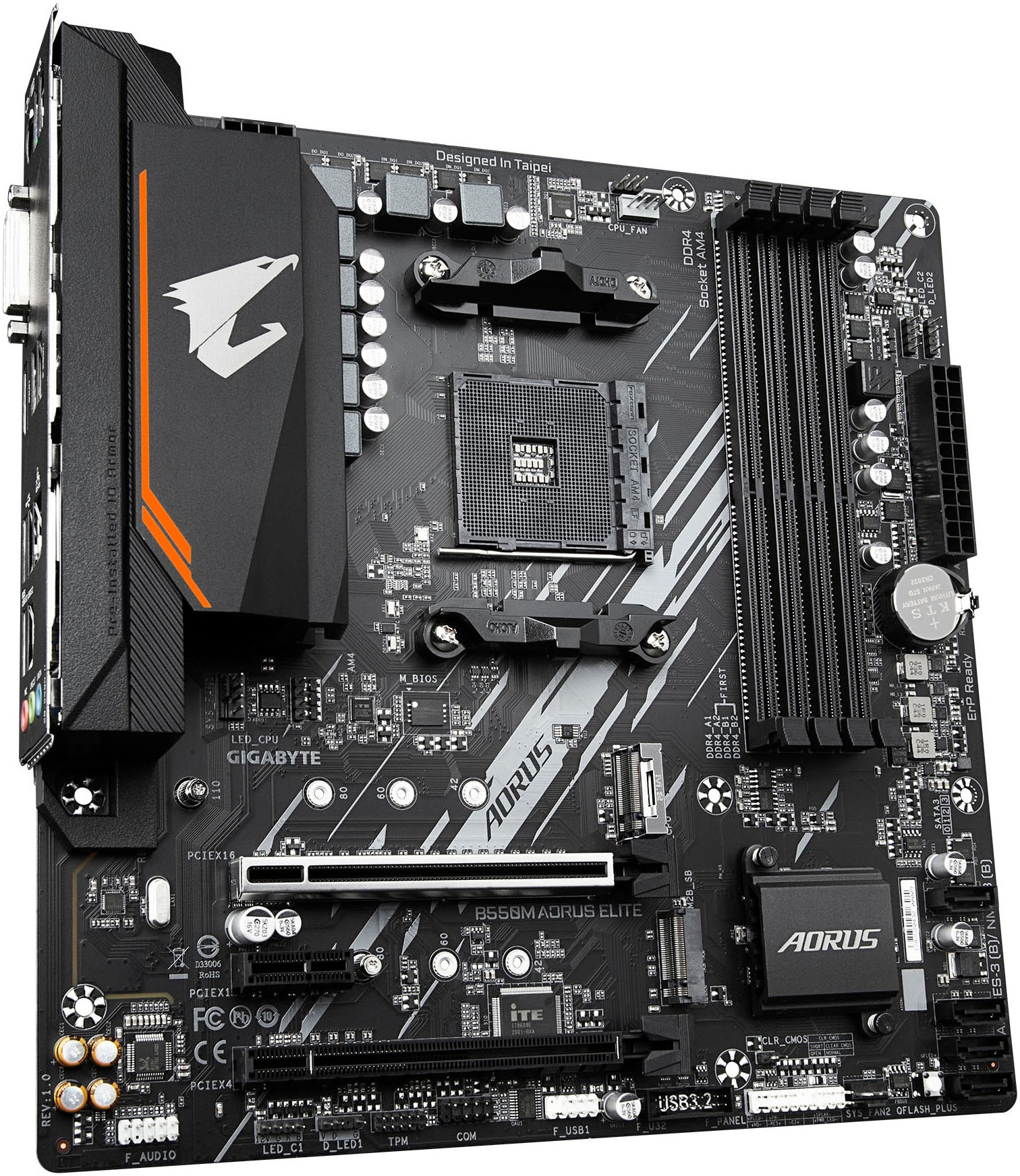 Gigabyte Mainboard »B550M AORUS ELITE«