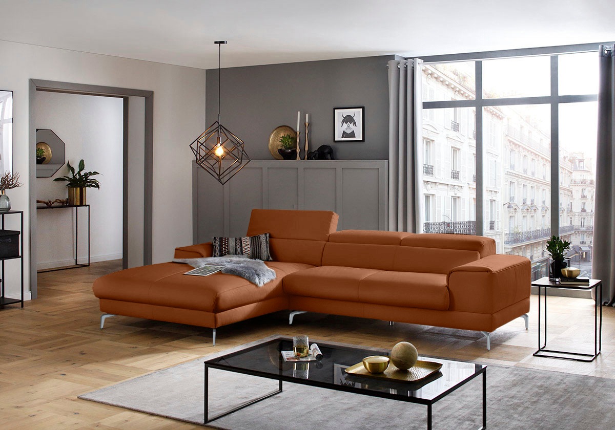 W.SCHILLIG Ecksofa »piedroo, Designsofa mit tollem Sitzkomfort, bequem und günstig online kaufen