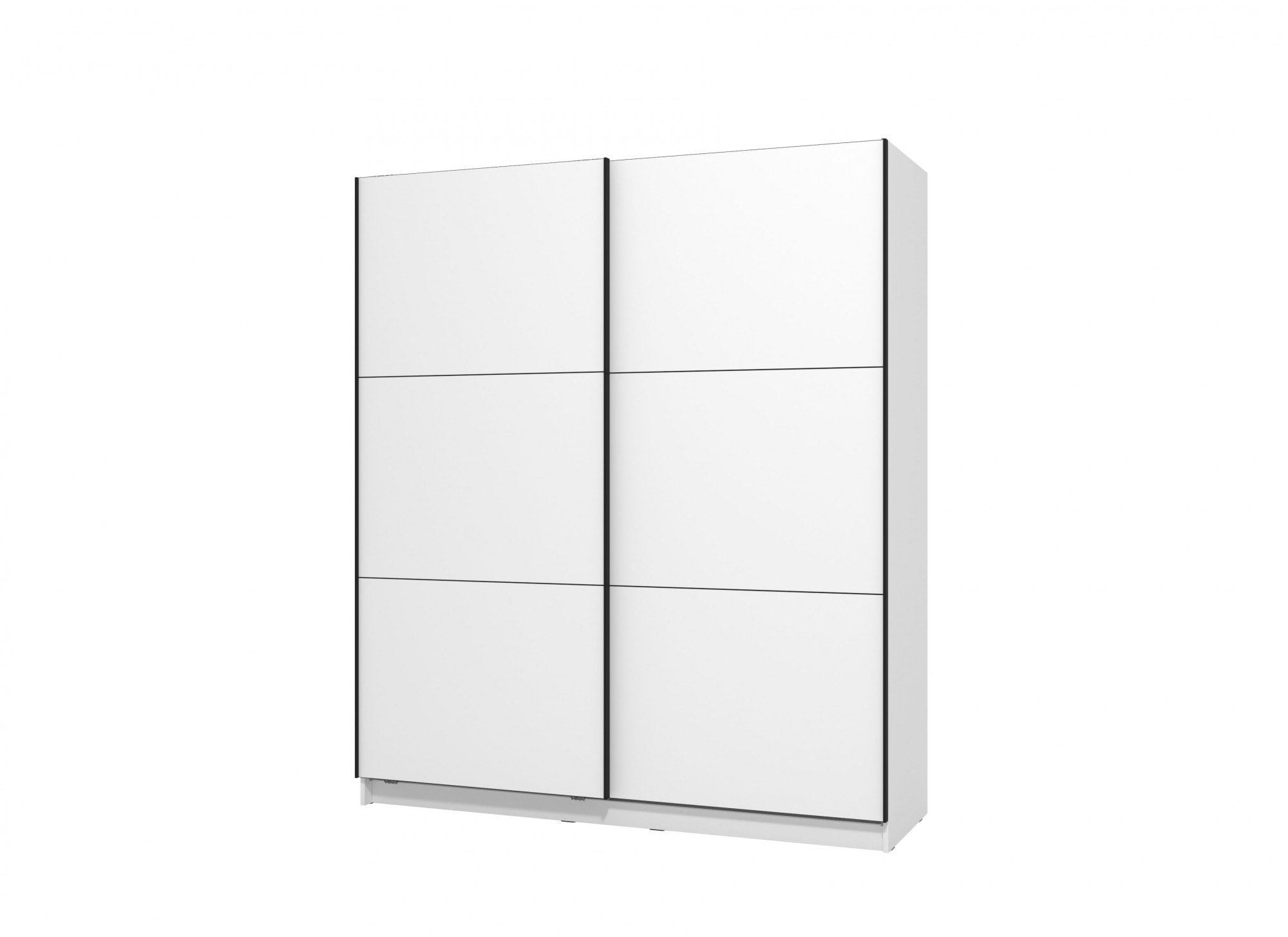 INOSIGN Schwebetürenschrank »Sierra klassischer Kleiderschrank Wäscheschrank 179 oder 217cm breit«, mit kompletter Inneneinteilung, FSC®-zertifizierter Holzwerkstoff